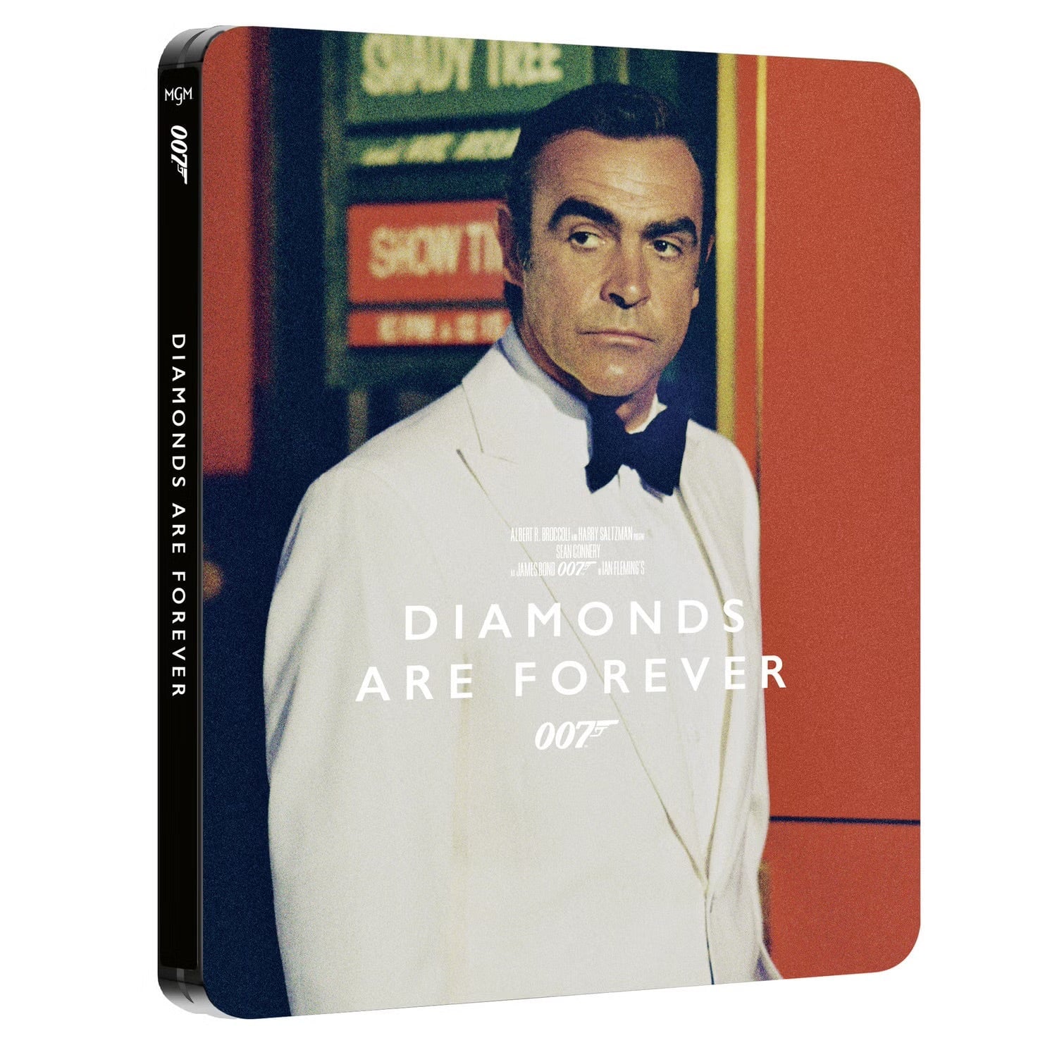 007: Джеймс Бонд - Шон Коннери: Коллекция 6 фильмов (англ. язык) (4K UHD Blu-ray) Limited Edition Steelbook Library Case