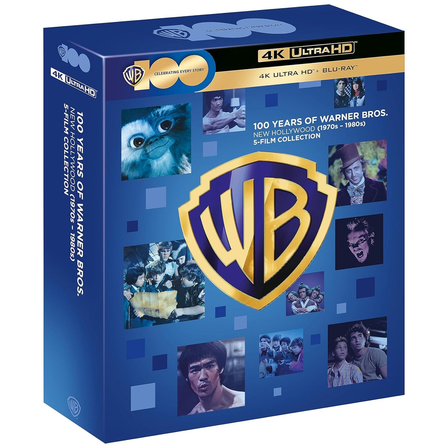 100 Years of Warner Bros. - Новый Голливуд: Коллекция 5 фильмов (4K UHD + Blu-ray)