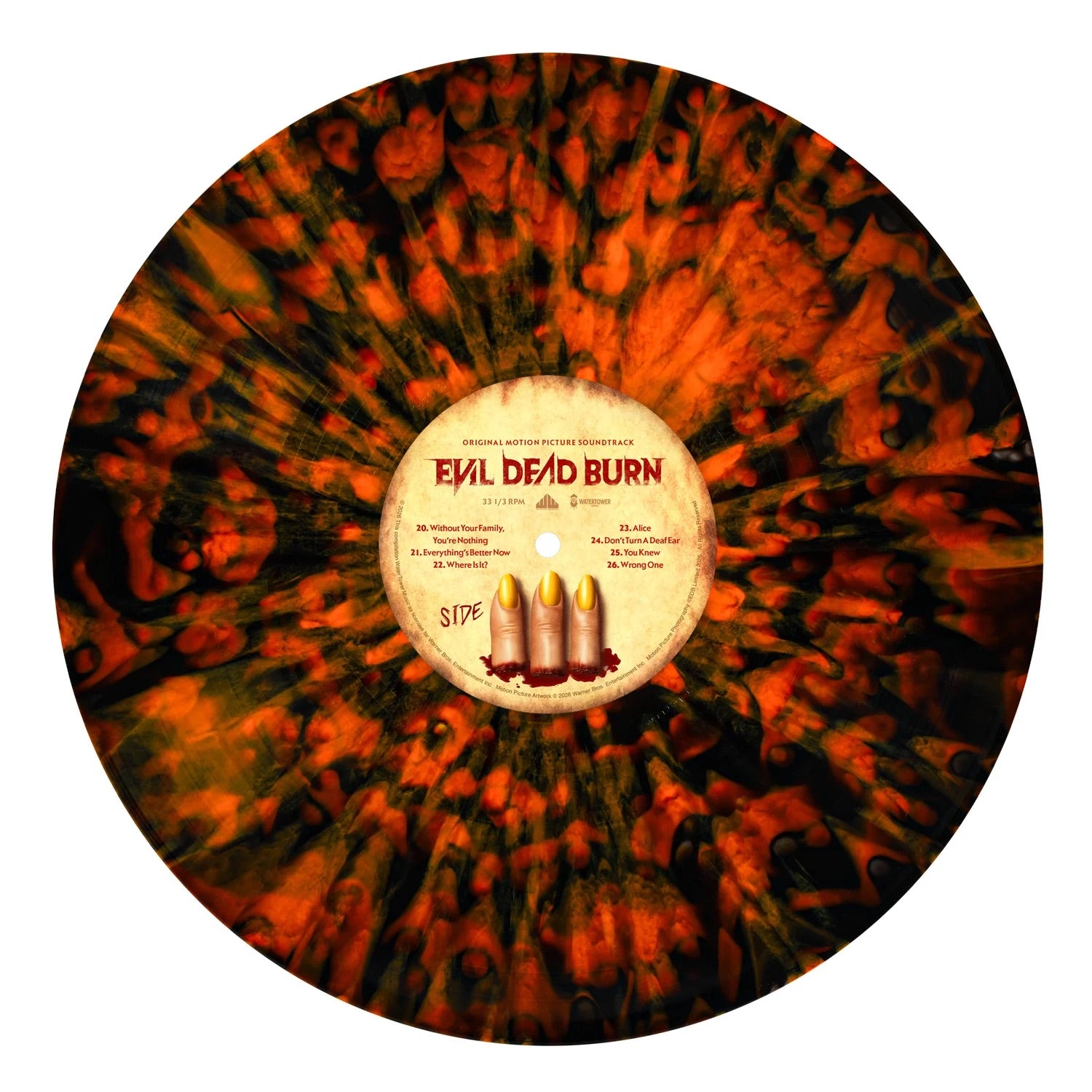 Evil Dead Burn (Original Motion Picture Soundtrack) (Demonic Inferno Colored Vinyl 2LP)
