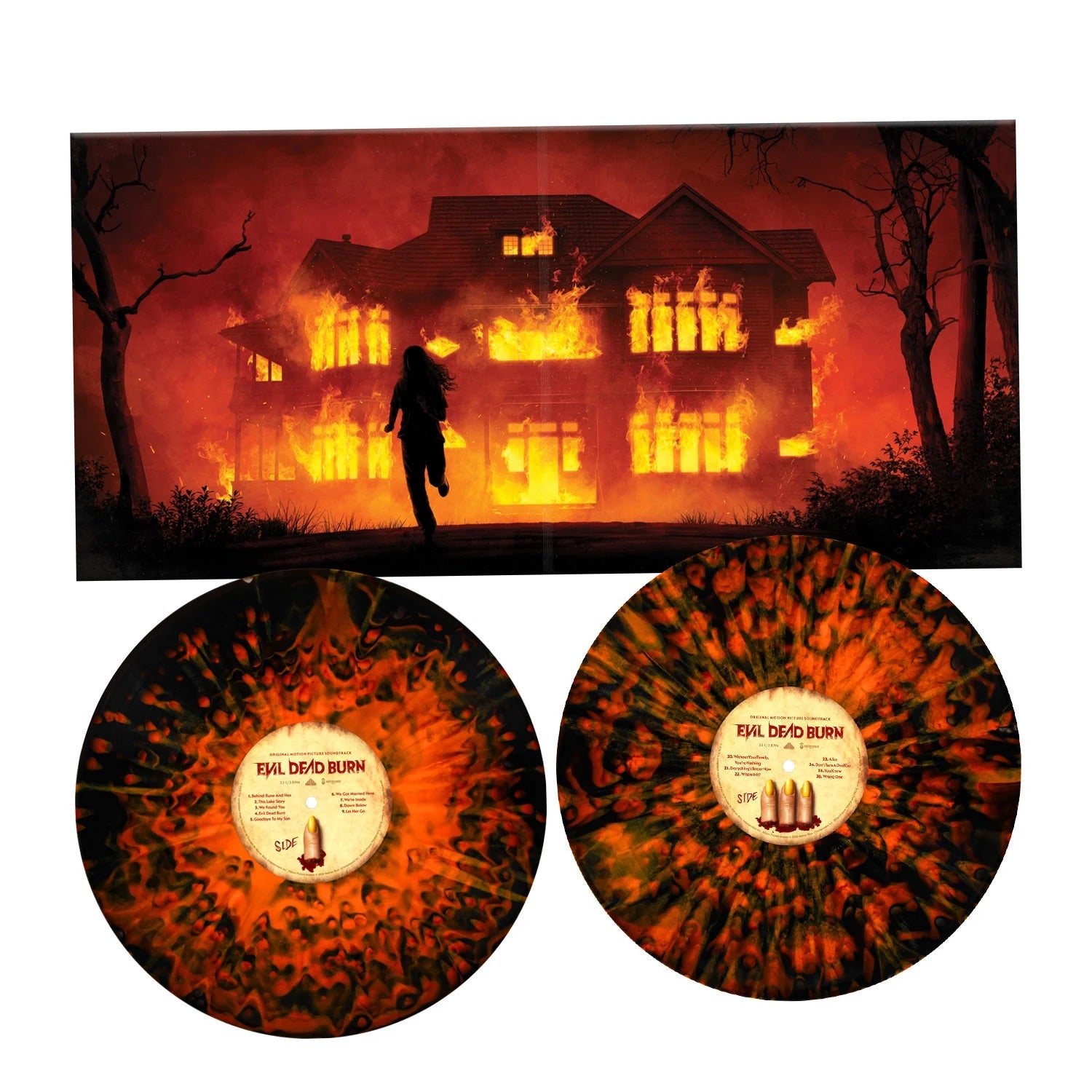 Evil Dead Burn (Original Motion Picture Soundtrack) (Demonic Inferno Colored Vinyl 2LP)