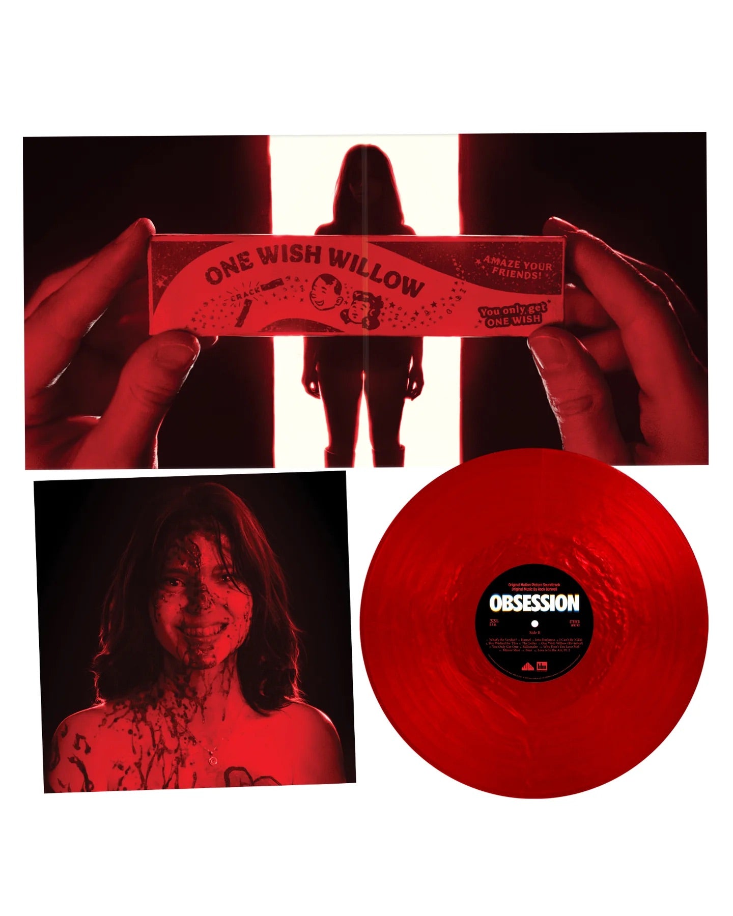 Obsession (Original Motion Picture Soundtrack) (Pearlescent Red Colored Vinyl LP)