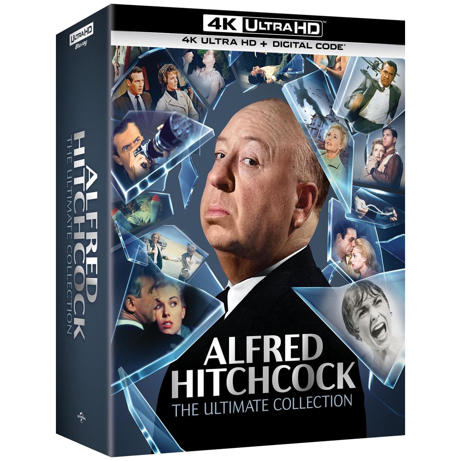 Альфред Хичкок: Коллекция 15 фильмов (1942-1976) (англ. язык) (4K UHD Blu-ray)