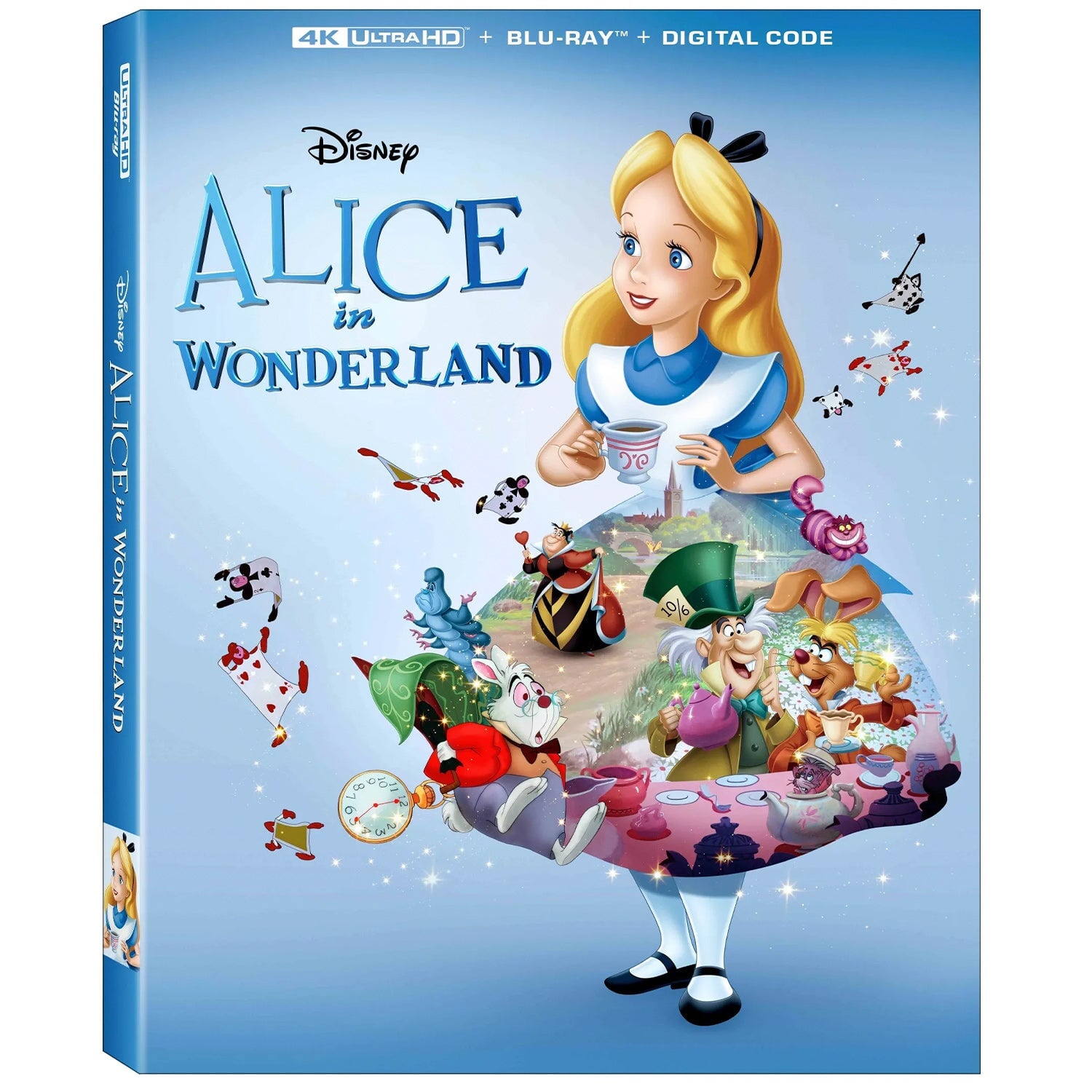 Алиса в стране чудес (1951) (англ. язык) (4K UHD + Blu-ray)
