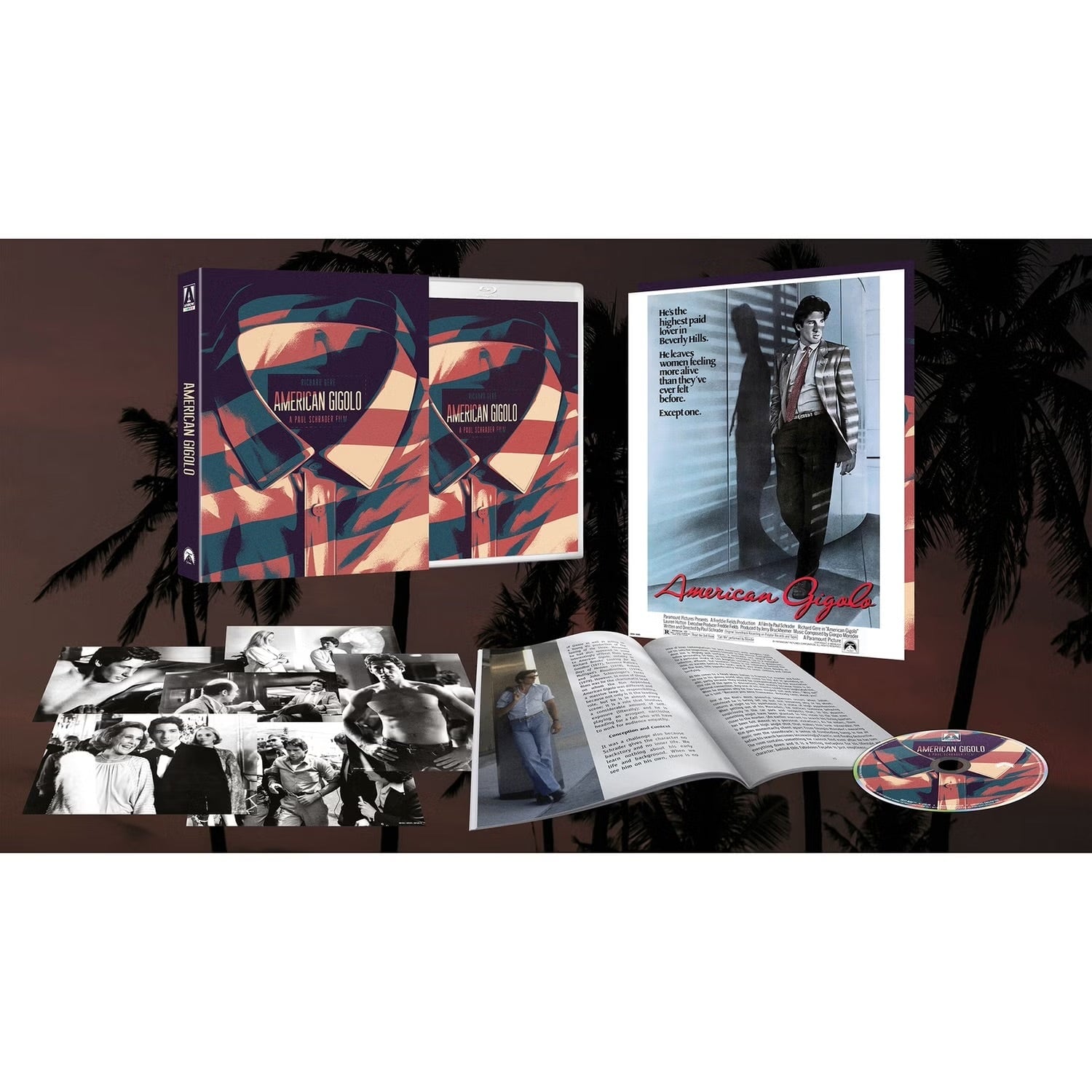Американский жиголо (1980) (англ. язык) (Blu-ray) Limited Edition