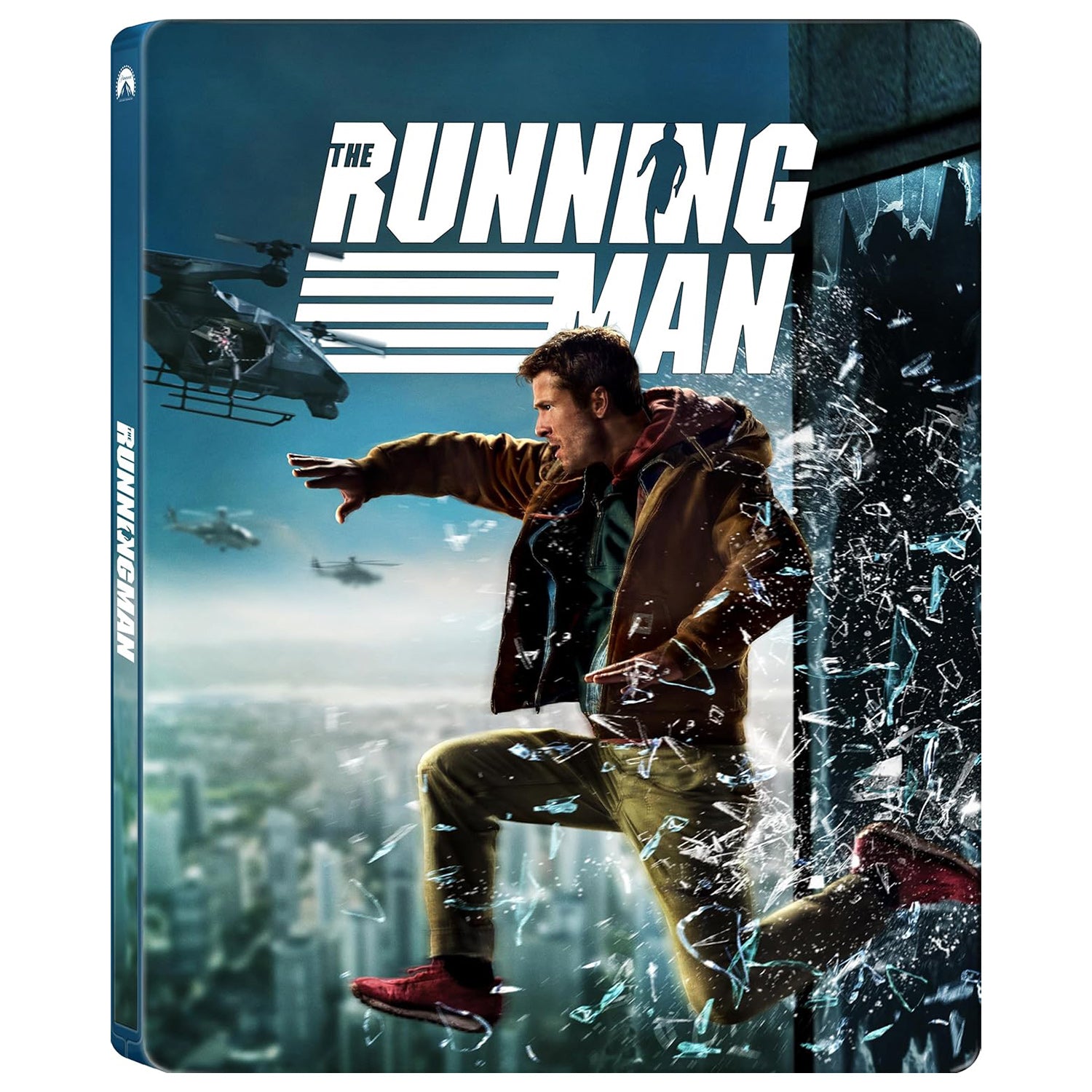 Бегущий человек (2025) (англ. язык) (4K UHD + Blu-ray) Steelbook