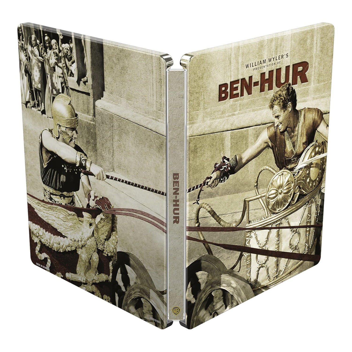 Бен-Гур (1959) (англ. язык) (4K UHD + Blu-ray) Collector's Edition with Steelbook