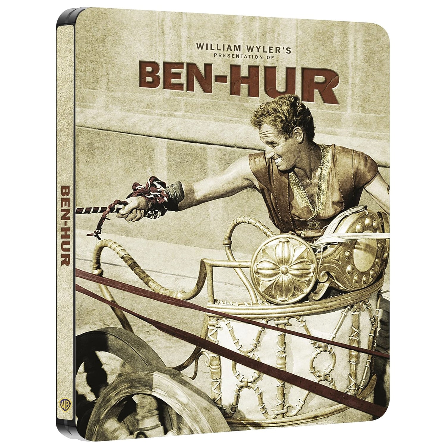 Бен-Гур (1959) (англ. язык) (4K UHD + Blu-ray) Steelbook