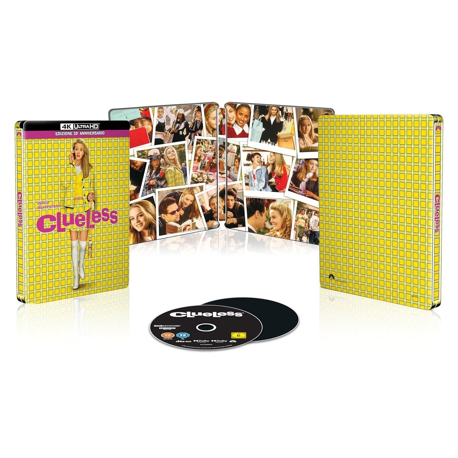 Бестолковые (1995) (англ. язык) (4K UHD + Blu-ray) Steelbook