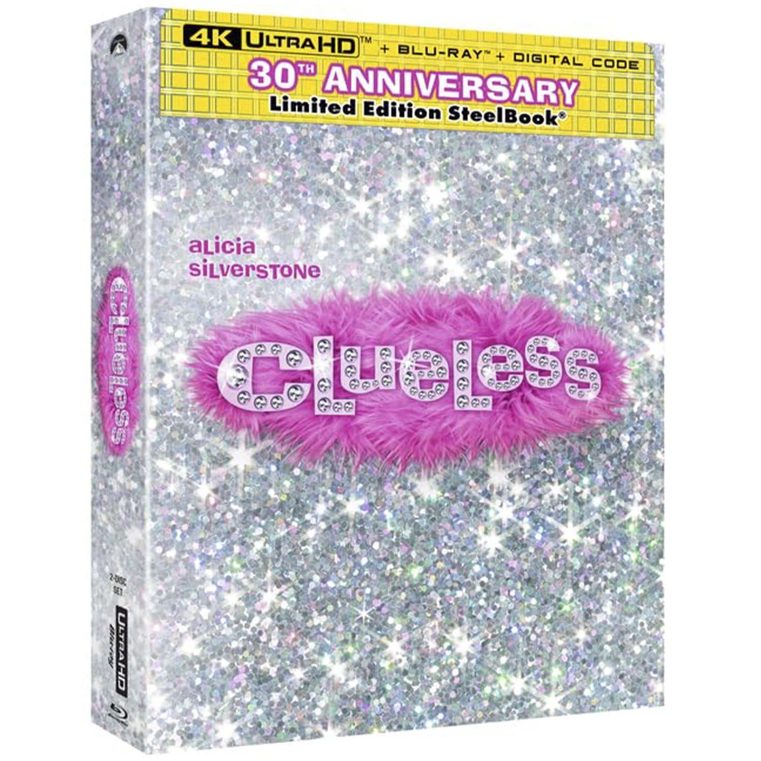 Бестолковые (1995) (англ. язык) (4K UHD + Blu-ray) Steelbook Limited Edition