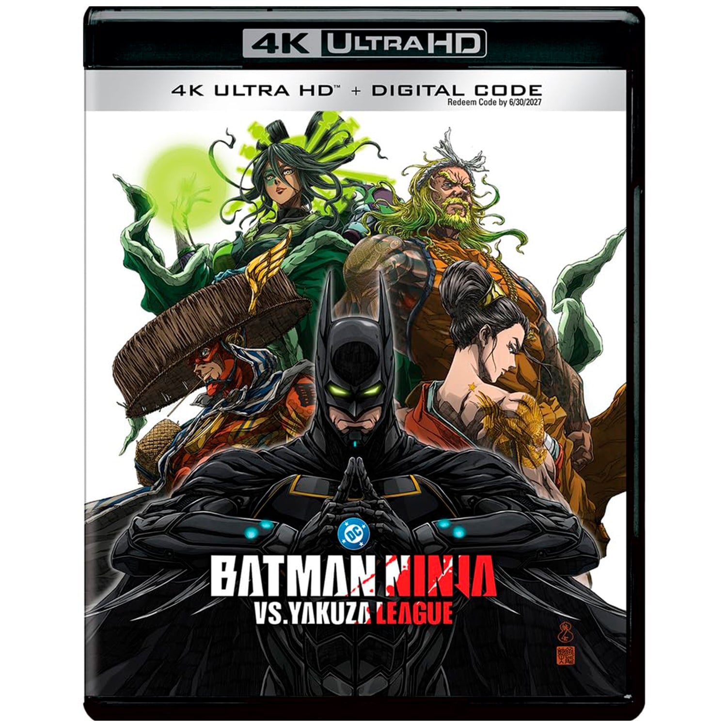 Бэтмен-ниндзя против лиги якудза (2025) (англ. язык) (4K UHD Blu-ray)