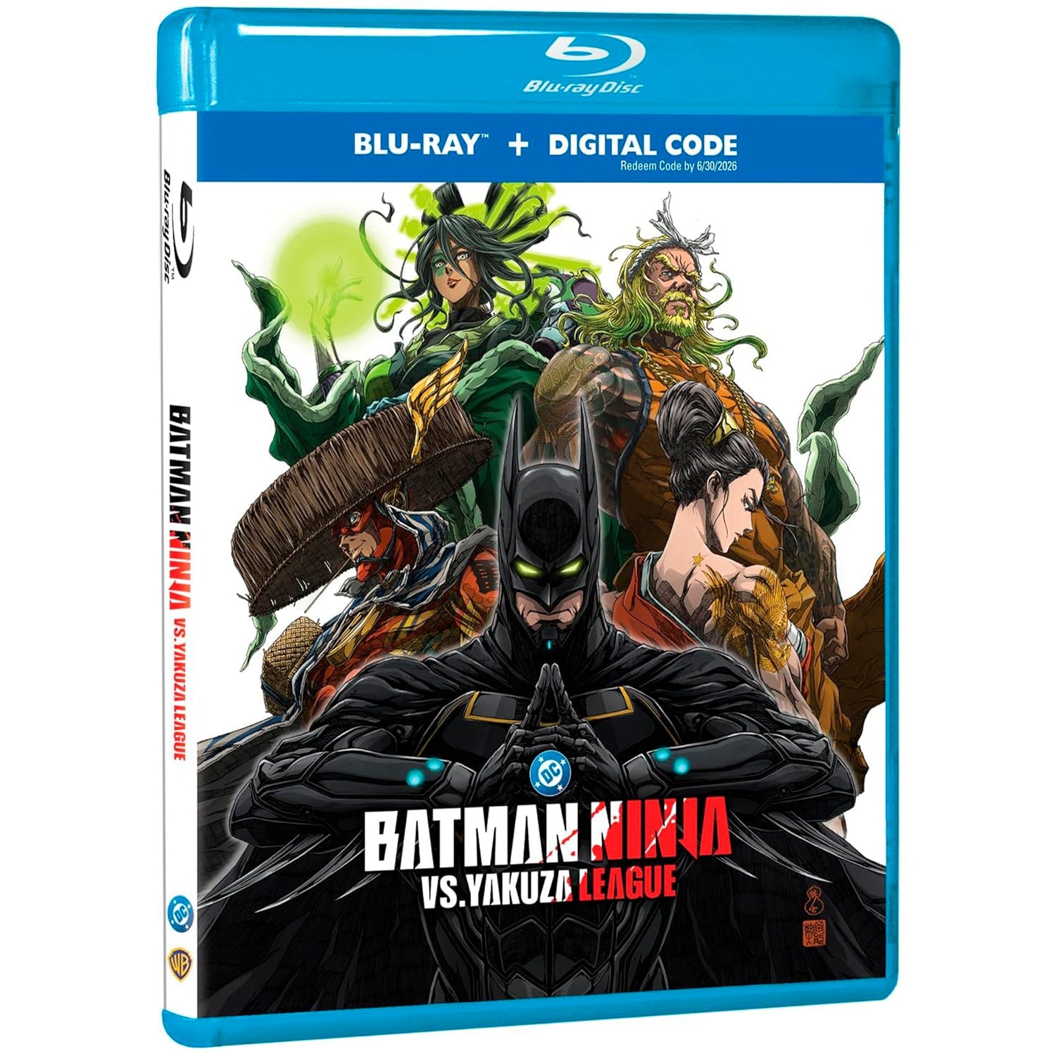 Бэтмен-ниндзя против лиги якудза (2025) (англ. язык) (Blu-ray)