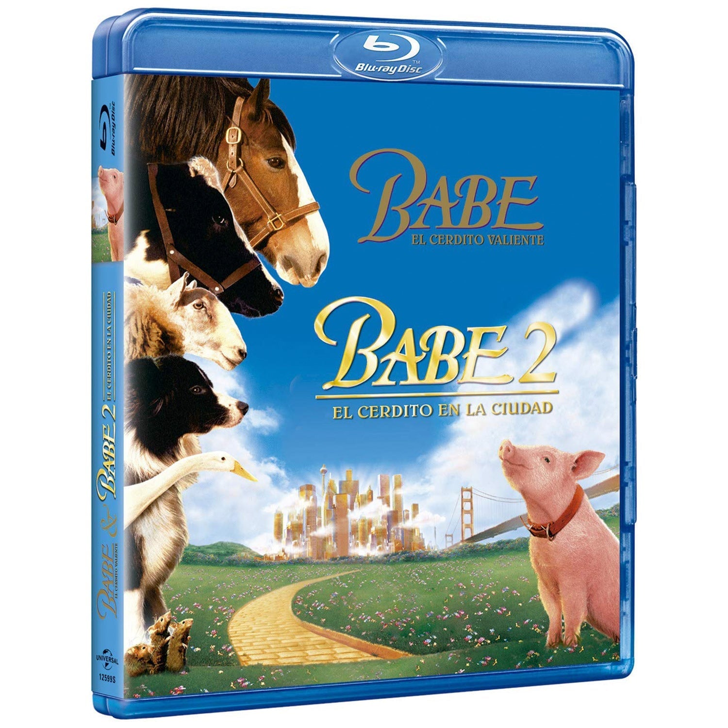 Бэйб: Четвероногий малыш / Бэйб: Поросенок в городе (1995-1998) (2 Blu-ray)