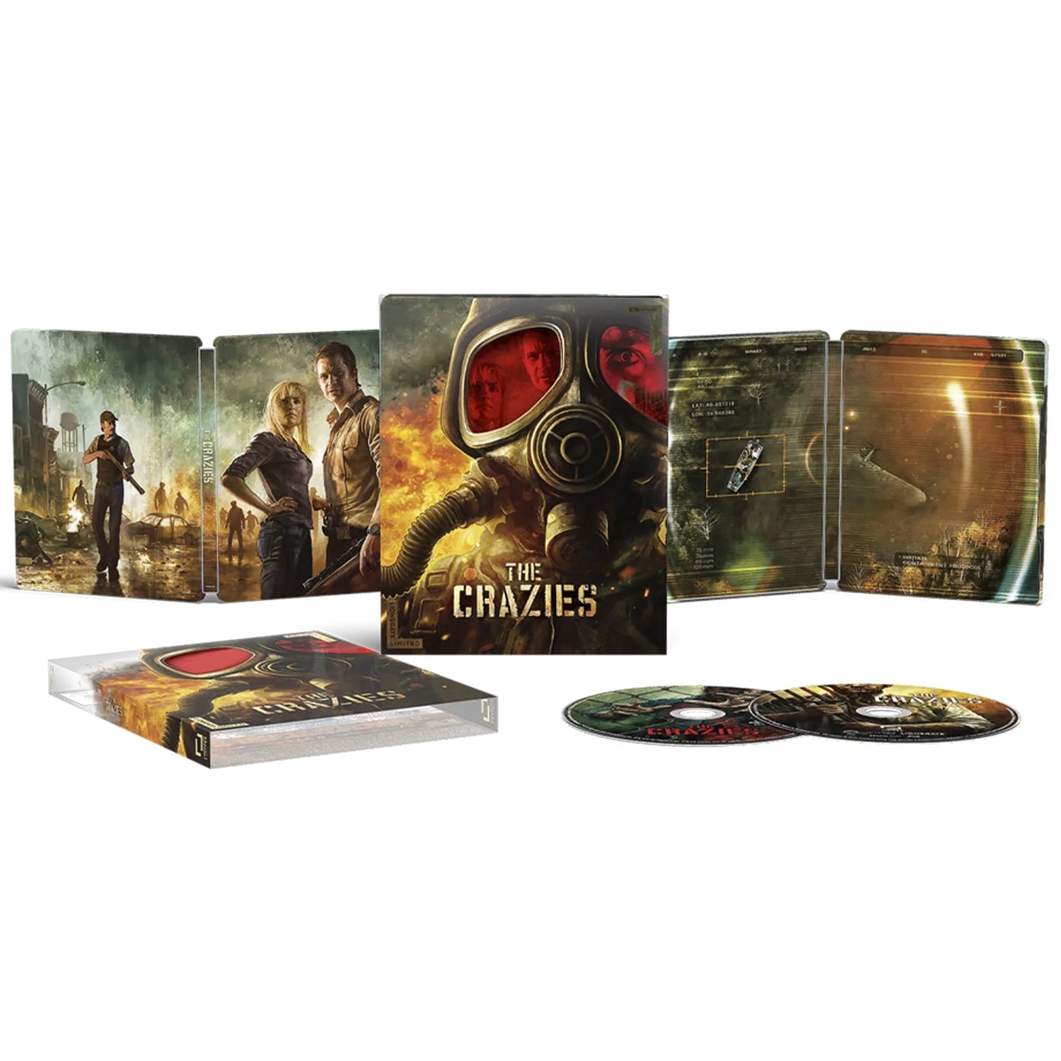 Безумцы (2010) (англ. язык) (4K UHD + Blu-ray) Steelbook