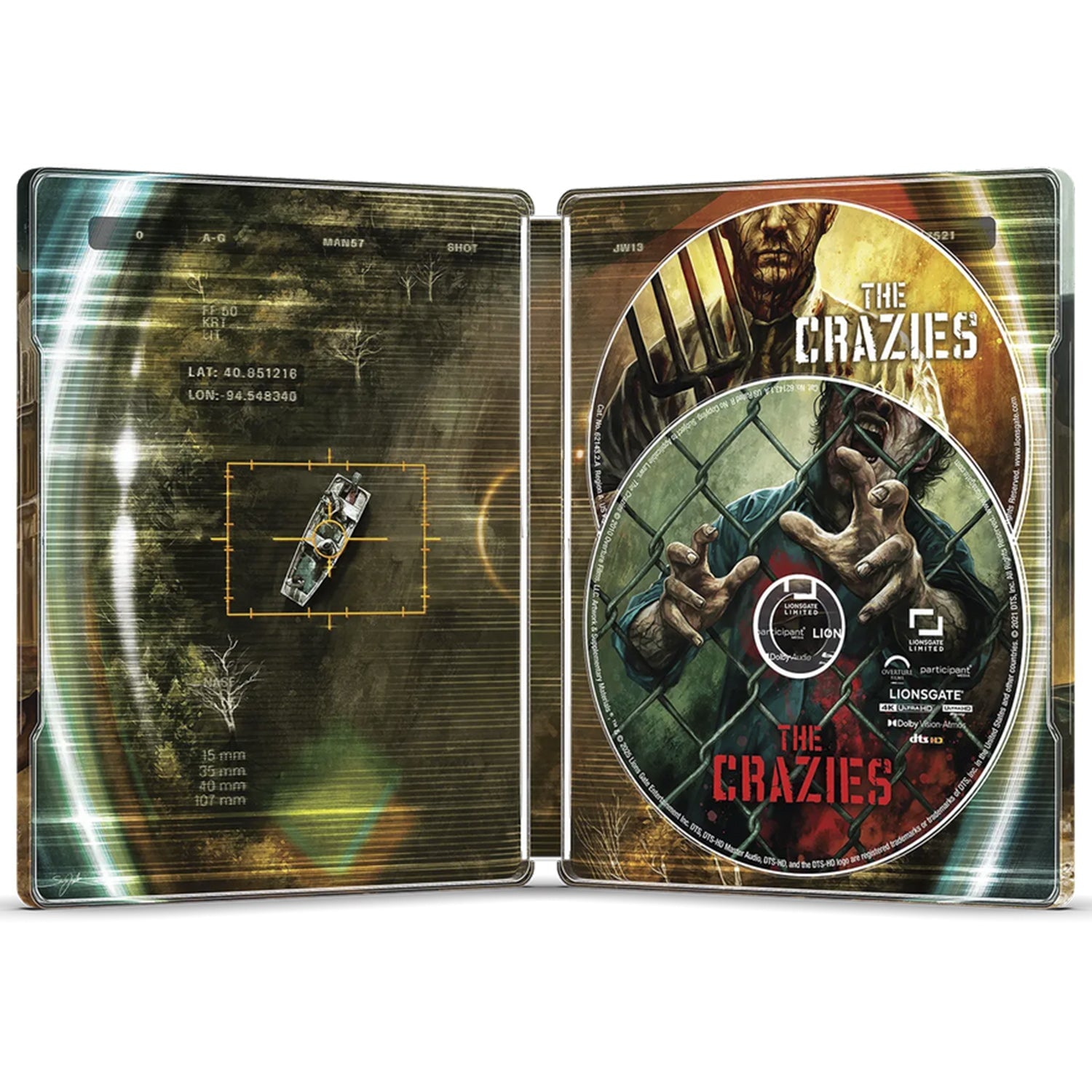 Безумцы (2010) (англ. язык) (4K UHD + Blu-ray) Steelbook