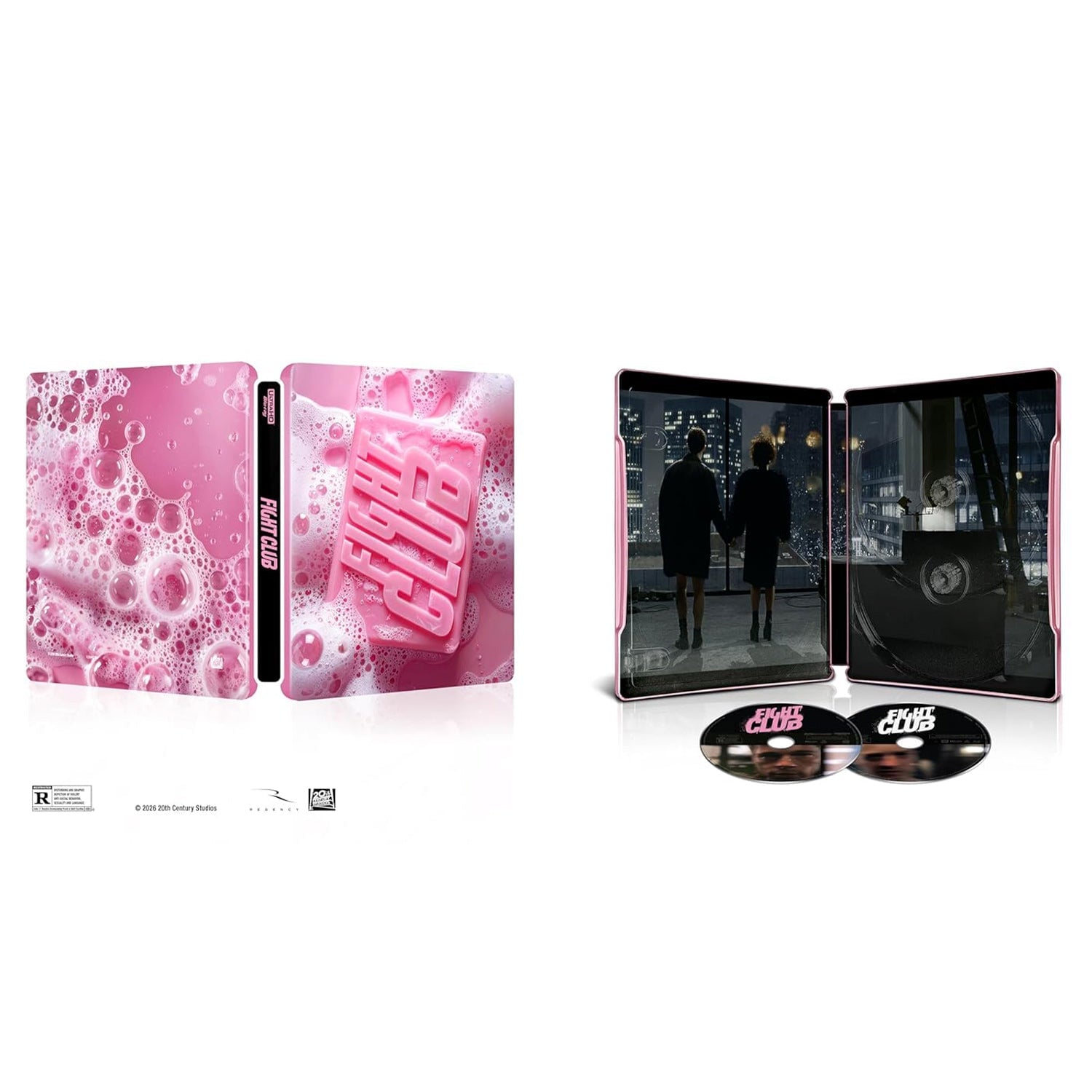 Бойцовский клуб (1999) (англ. язык) (4K UHD + Blu-ray) Steelbook