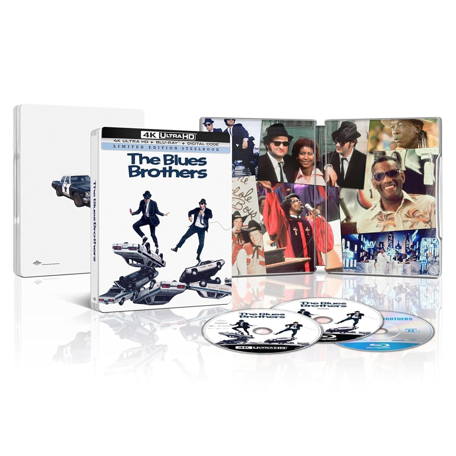 The Blues Brothers (1980) (4K UHD + 2 Blu-ray) Steelbook – Bluraymania
