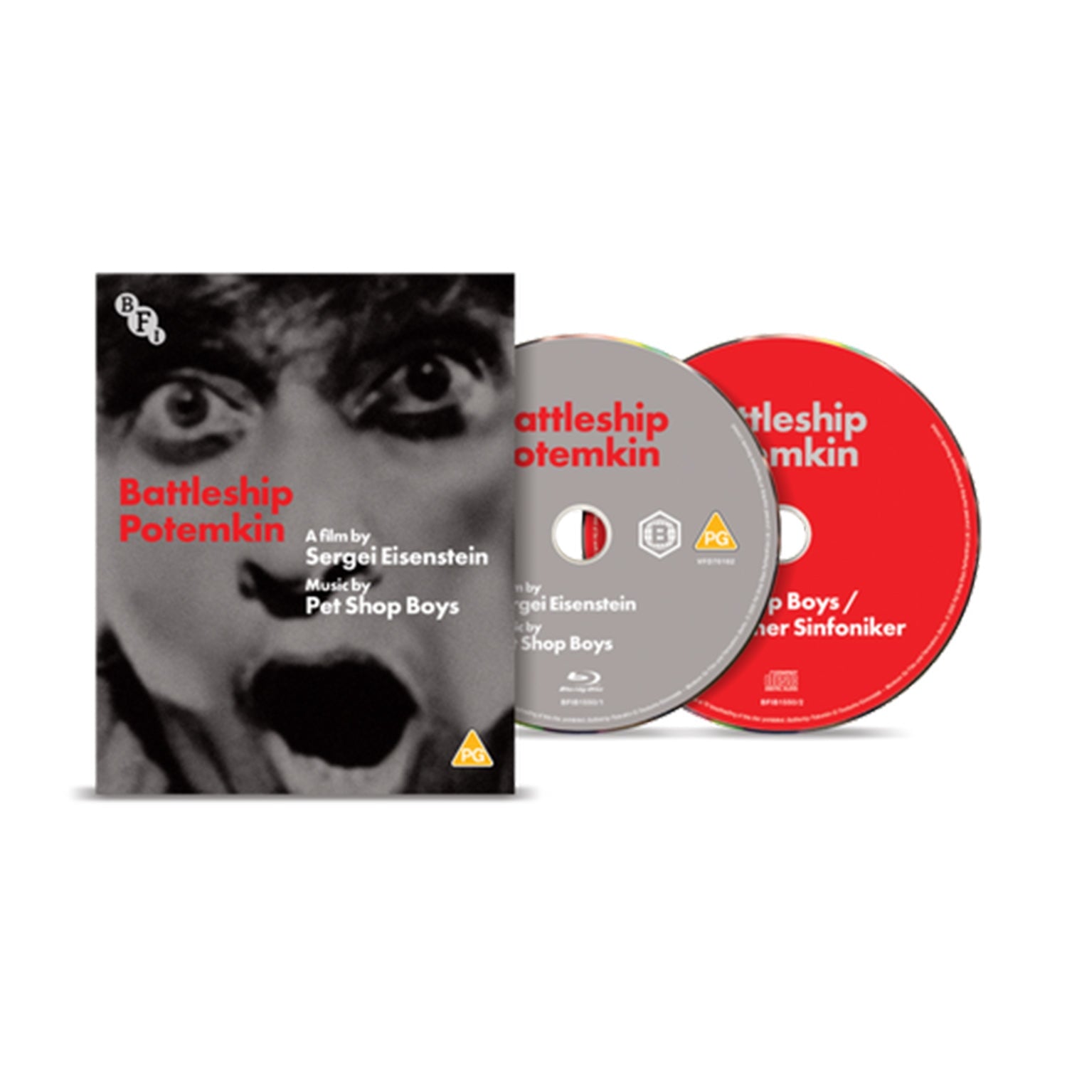 Броненосец «Потемкин» | Музыка Pet Shop Boys (1925) (Blu-ray + CD) Limited Edition