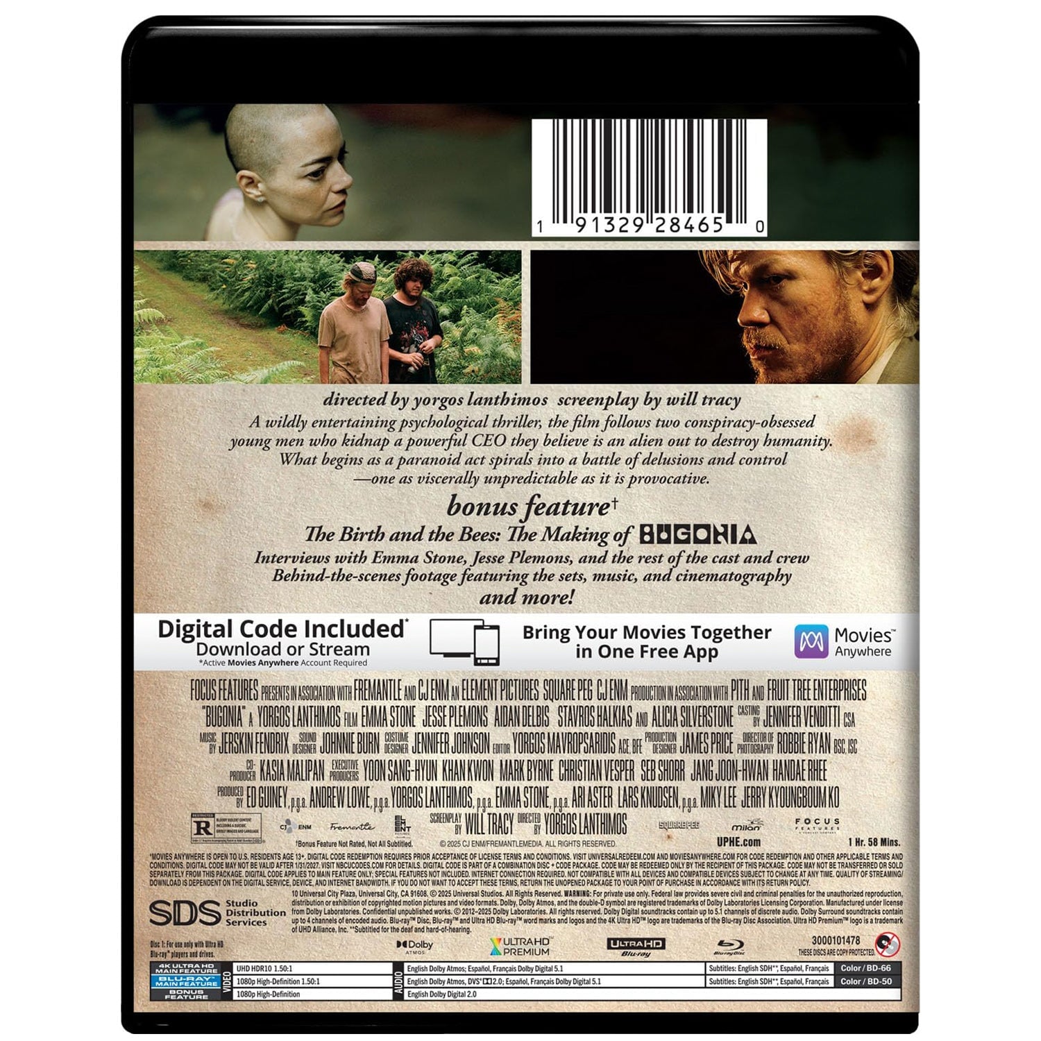 Бугония (2025) (англ. язык) (4K UHD + Blu-ray)