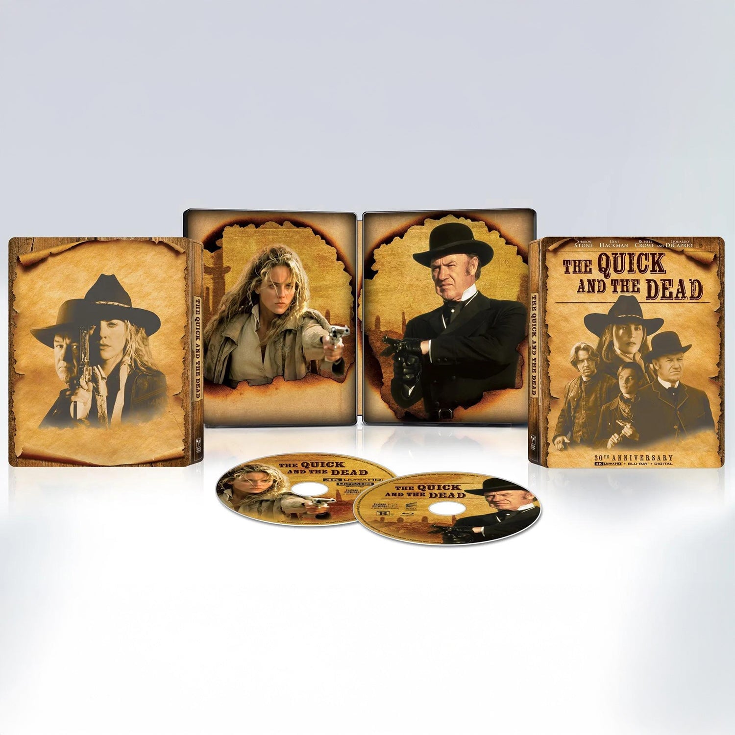 Быстрый и мертвый (1995) (англ. язык) (4K UHD + Blu-ray) Steelbook