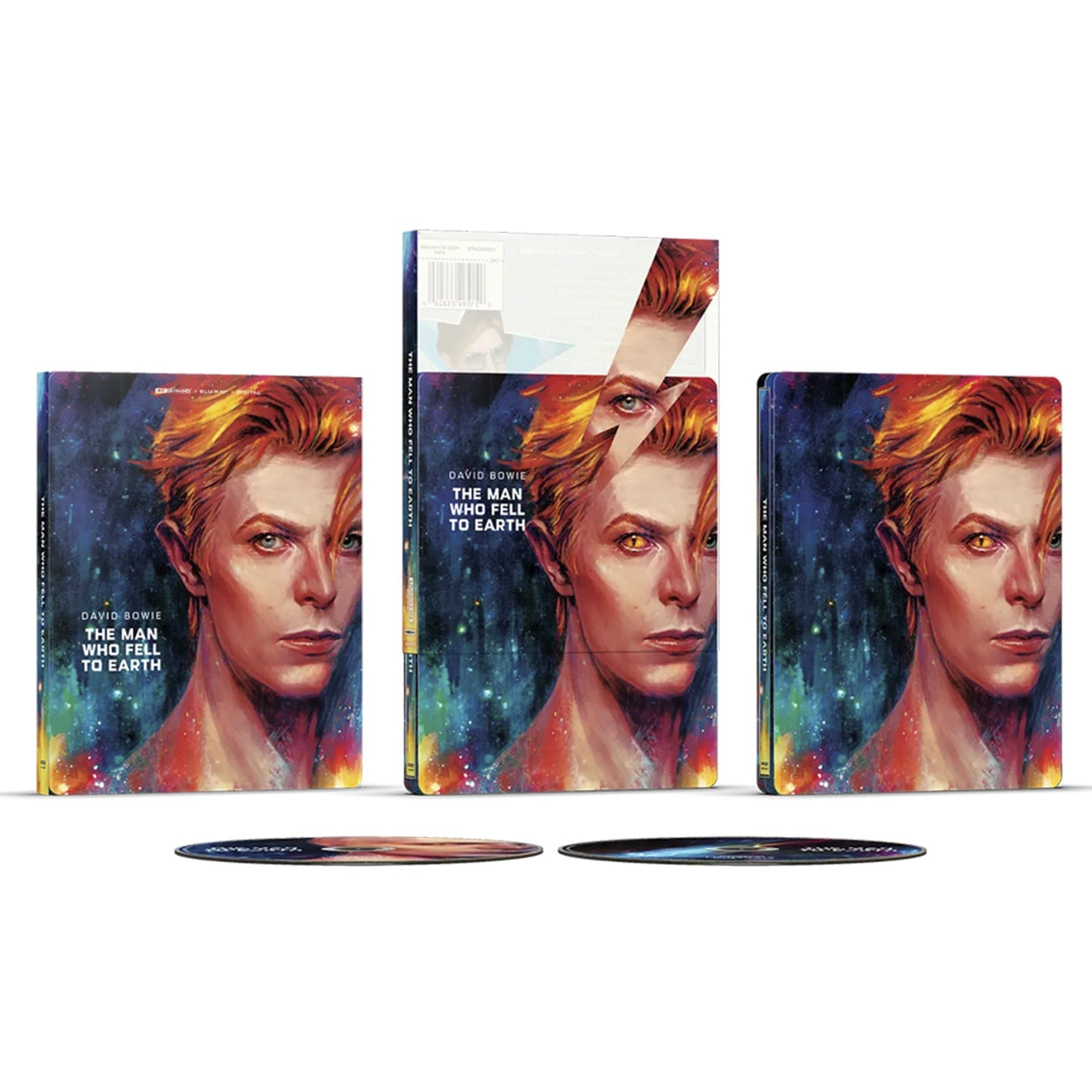 Человек, который упал на Землю (1976) (англ. язык) (4K UHD + Blu-ray) Steelbook