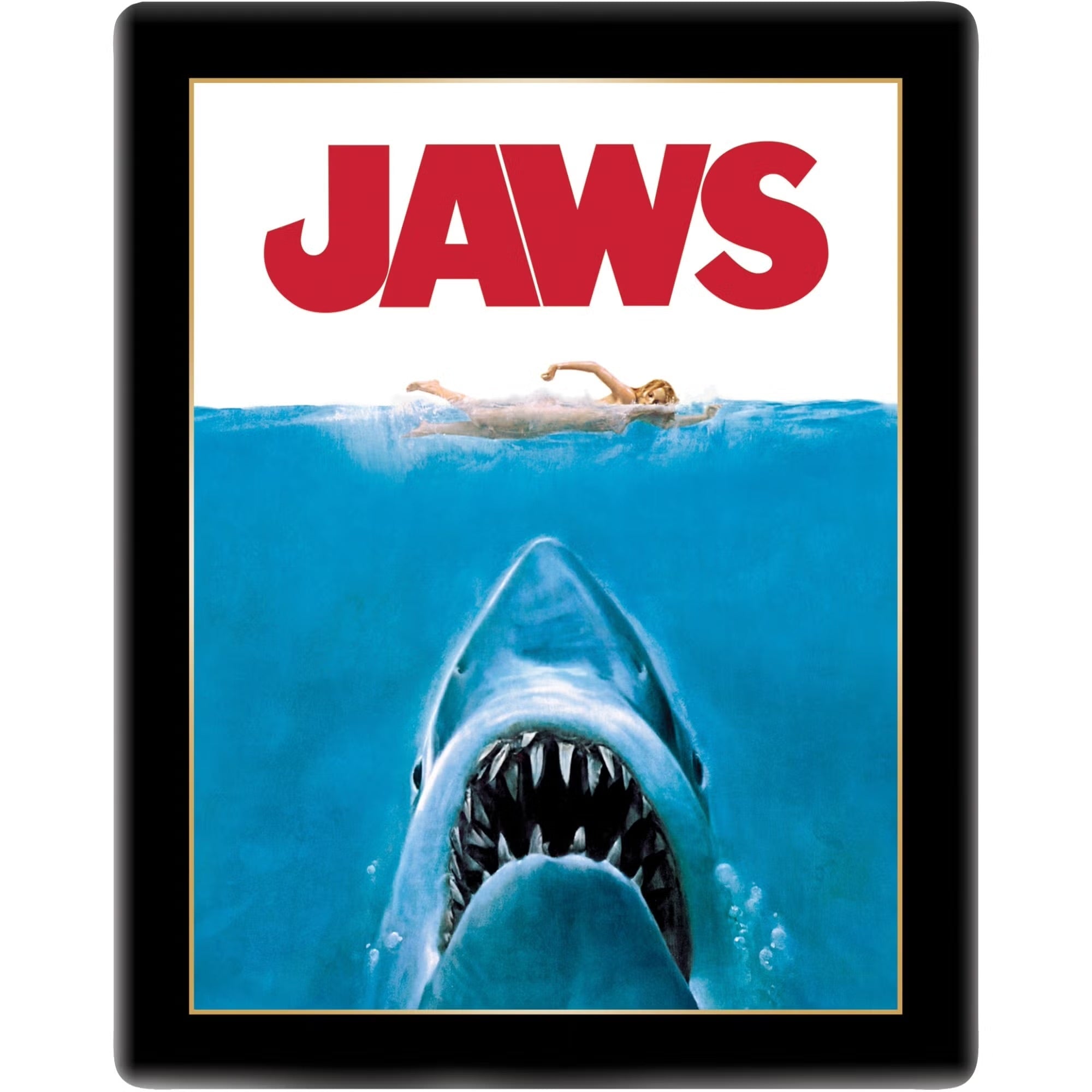 Челюсти (1975) (англ. язык) (4K UHD + 2 Blu-ray) Theatrical Poster Steelbook
