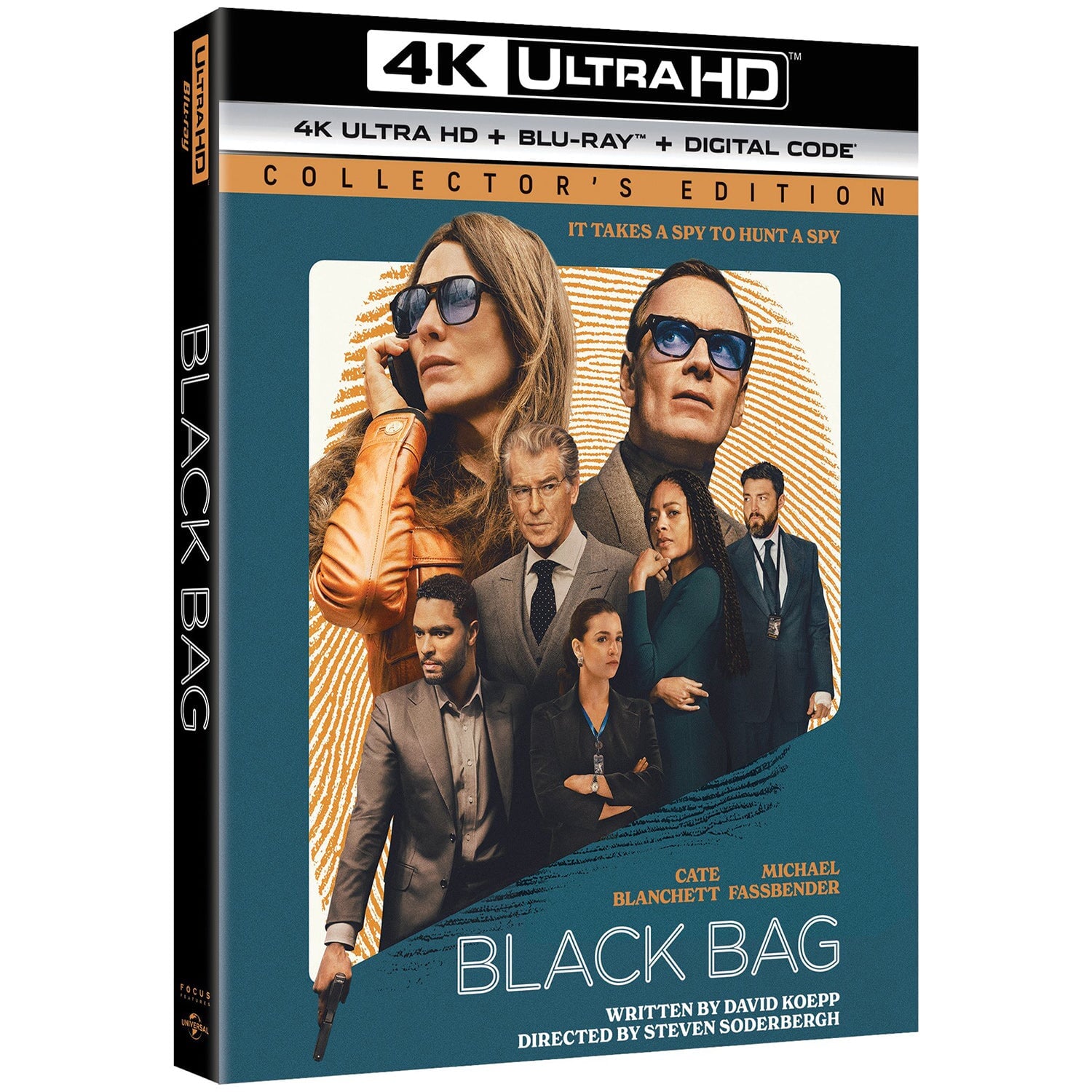 Чёрный чемодан – двойная игра (2025) (англ. язык) (4K UHD + Blu-ray)