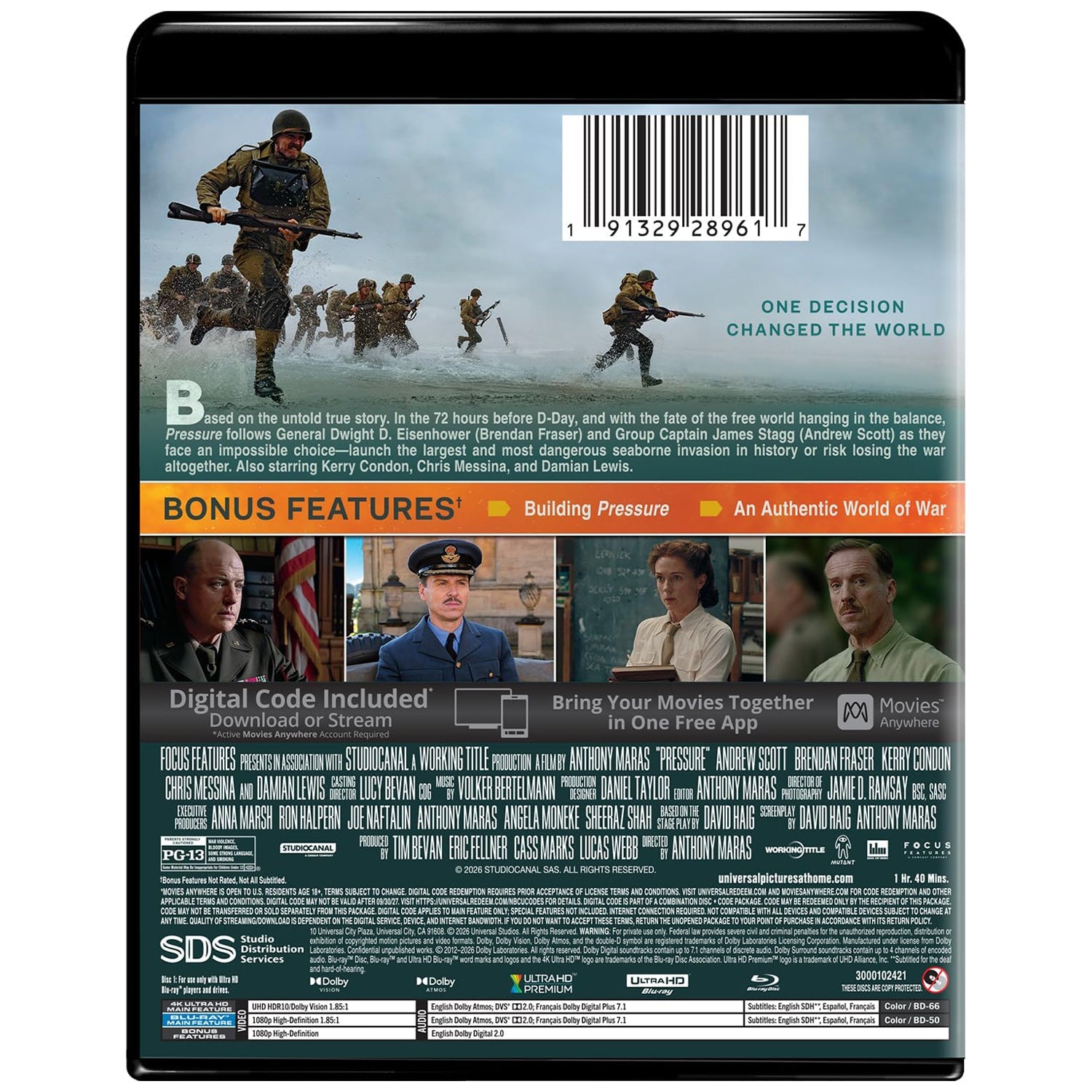 Давление (2026) (англ. язык) (4K UHD + Blu-ray)