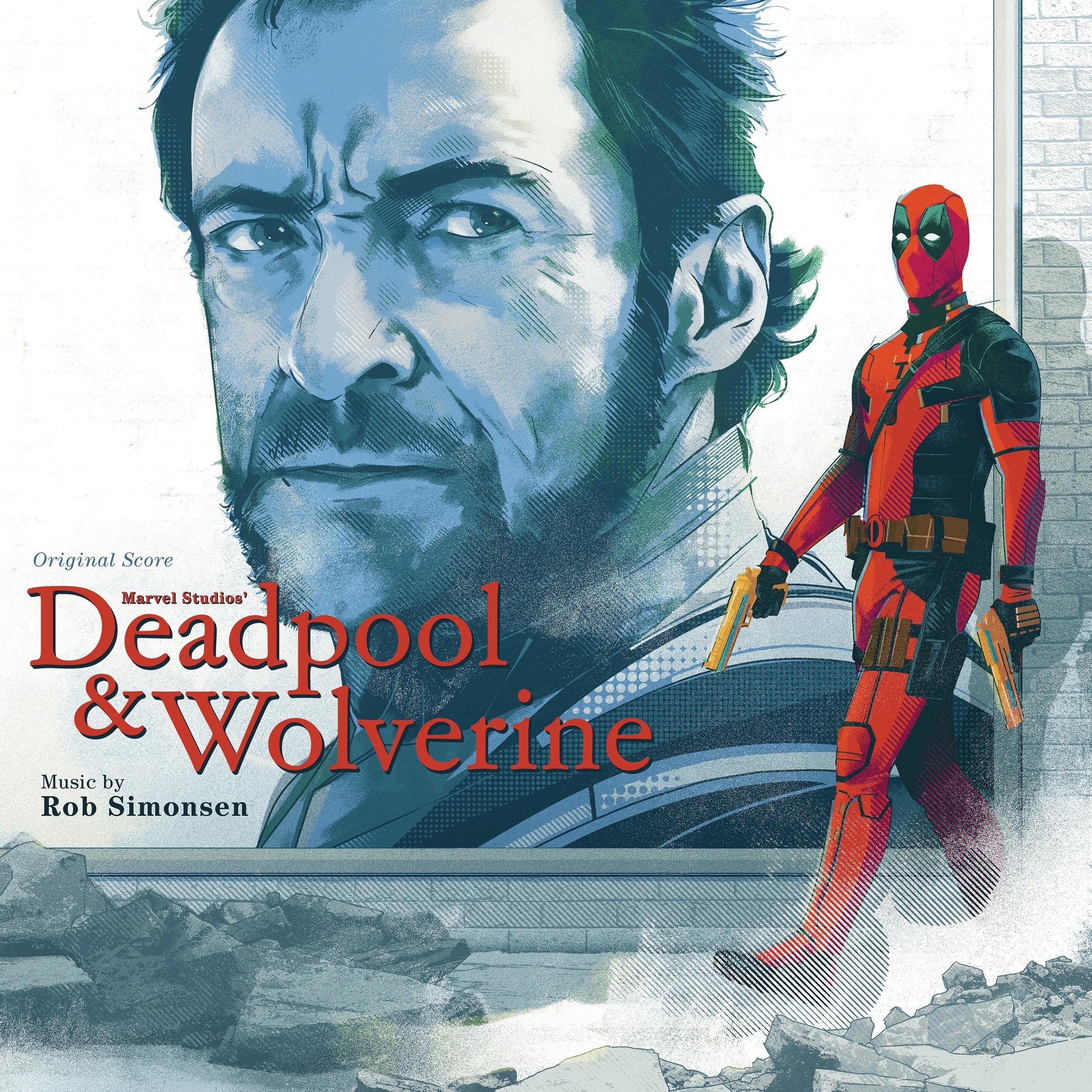 Deadpool & Wolverine (Original Score) Music by Rob Simonsen (Exclusive Color Vinyl 2 LP)