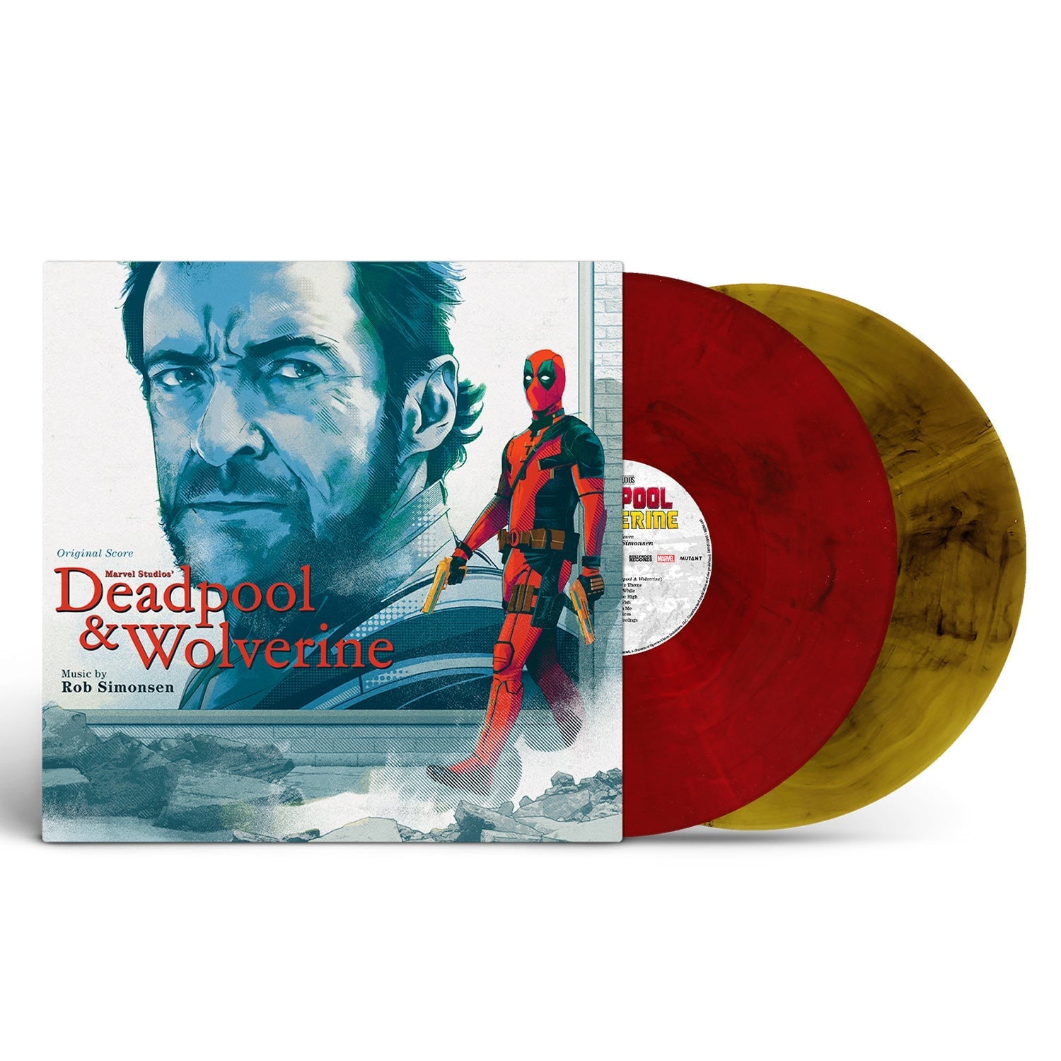 Deadpool & Wolverine (Original Score) Music by Rob Simonsen (Exclusive Color Vinyl 2 LP)