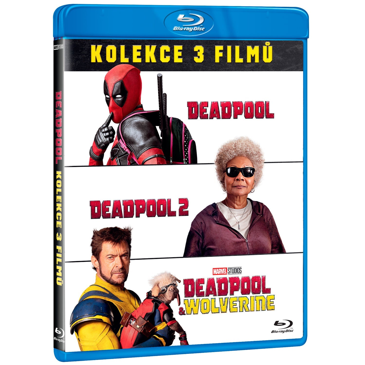 Дэдпул: Коллекция 3 фильмов (3 Blu-ray)