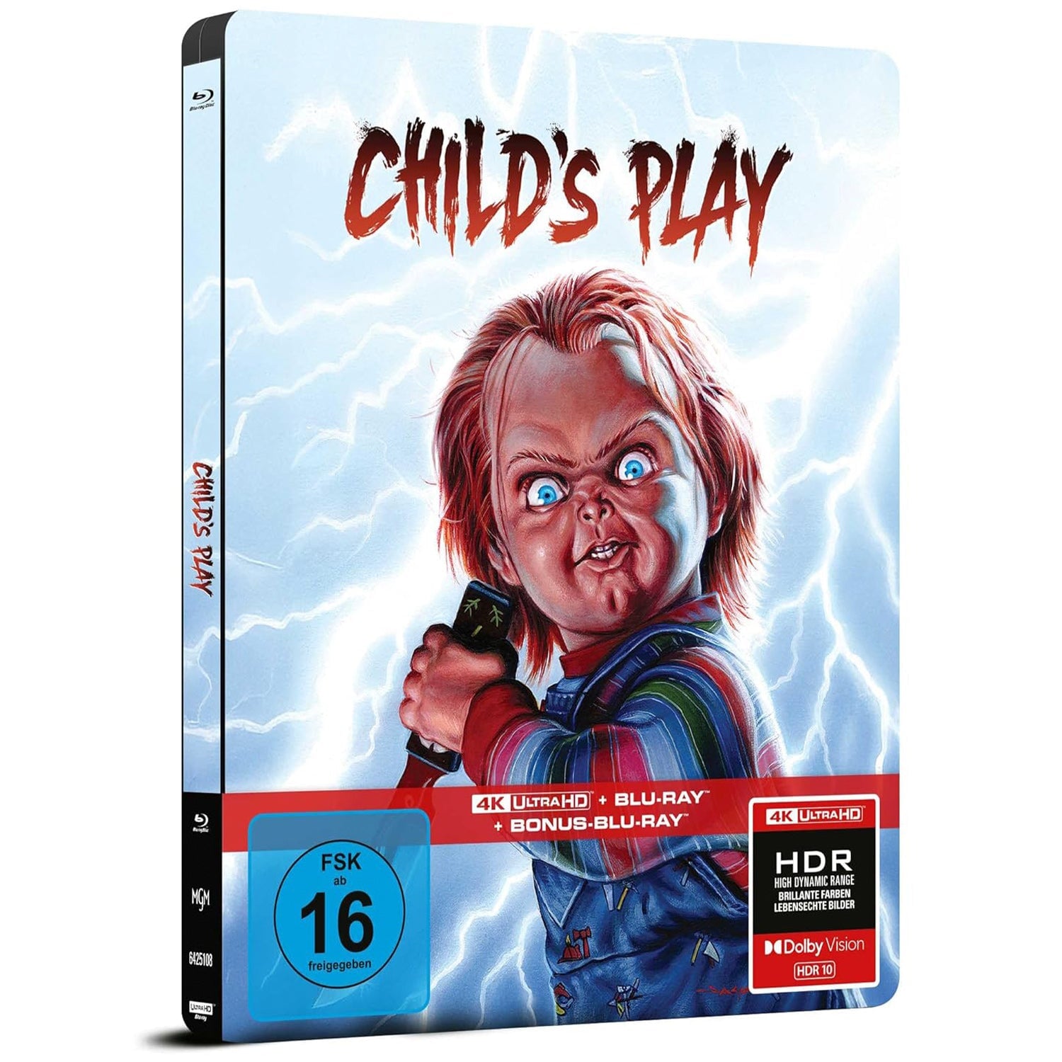 Детские игры (1988) (англ. язык) (4K UHD + Blu-ray + Bonus Blu-ray) Steelbook