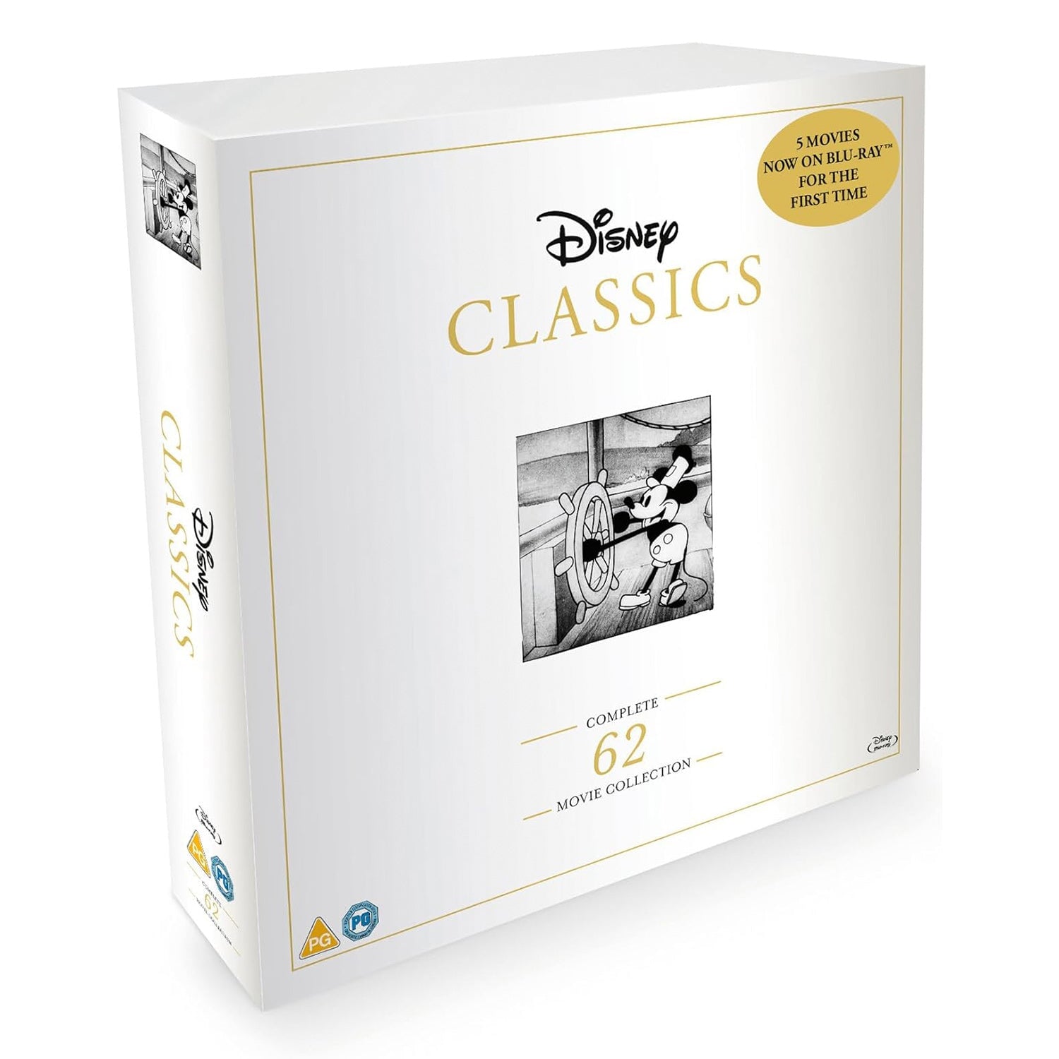Disney Classics 62 Movie Collection (1937-2024) (62 Blu-ray) Коллекционное издание