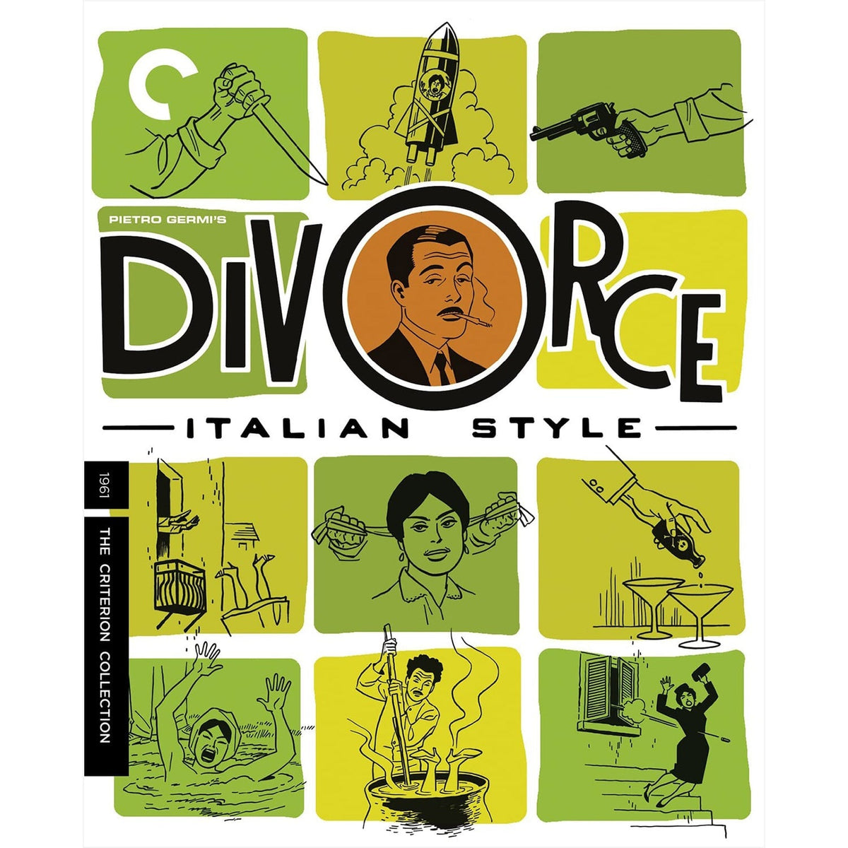 Divorce Italian Style Развод по-итальянски (1961) (англ. язык) (4K UHD + Blu-ray) (The Criterion Collection) Spine #286
