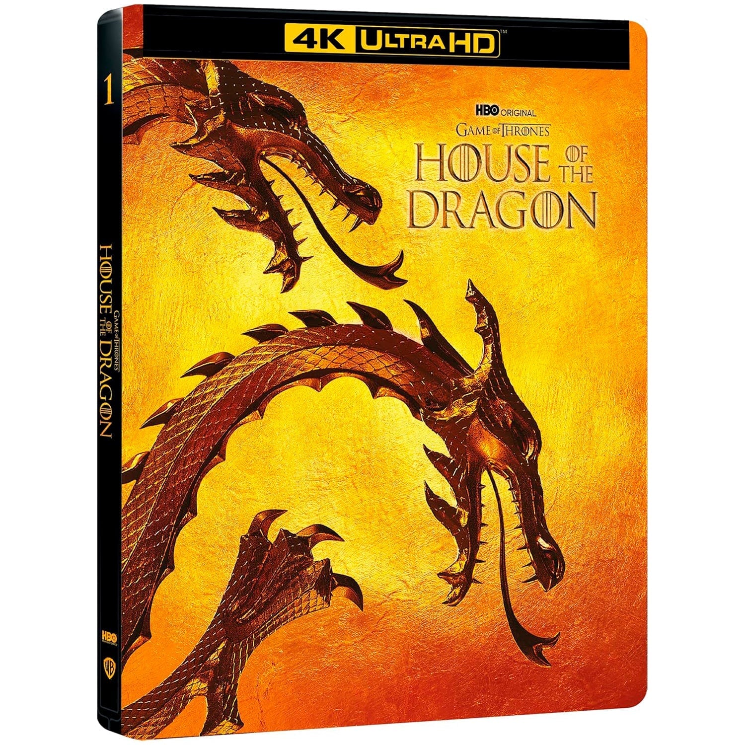 Дом Дракона. Сезон 1 (англ. язык) (4K UHD + Blu-ray) Steelbook