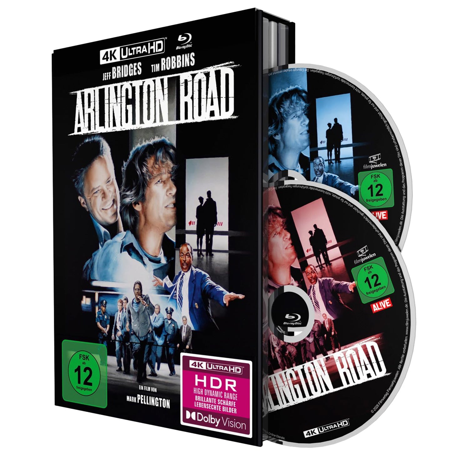 Дорога на Арлингтон (1999) (англ. язык) (4K UHD + Blu-ray) Mediabook