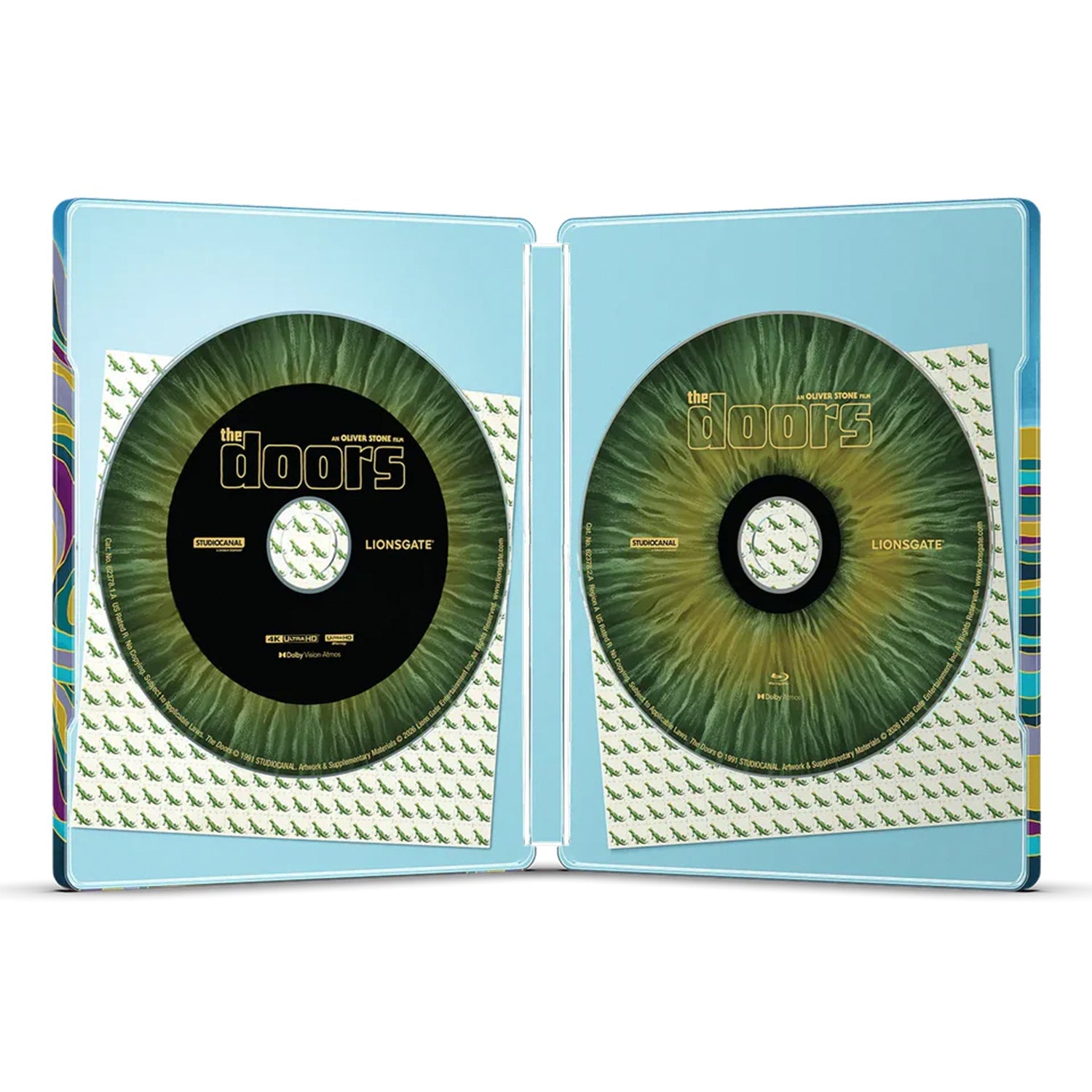 Дорз (1991) (англ. язык) (4K UHD + Blu-ray) Steelbook