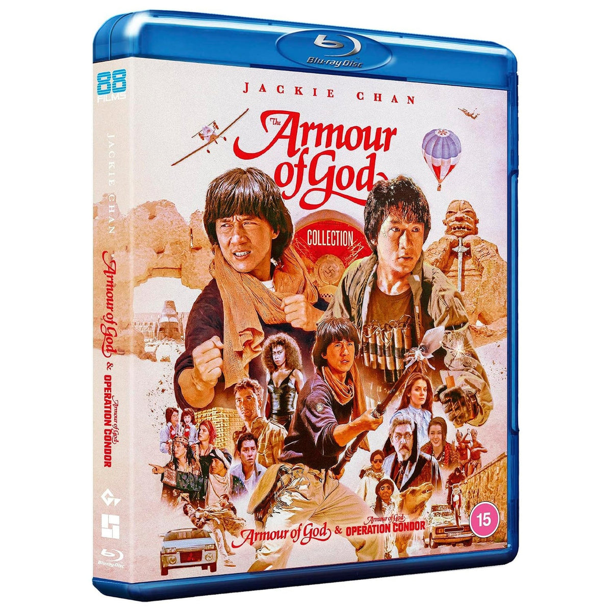 Доспехи Бога 1-2 (1986-1991) (англ. язык) (4 Blu-ray)