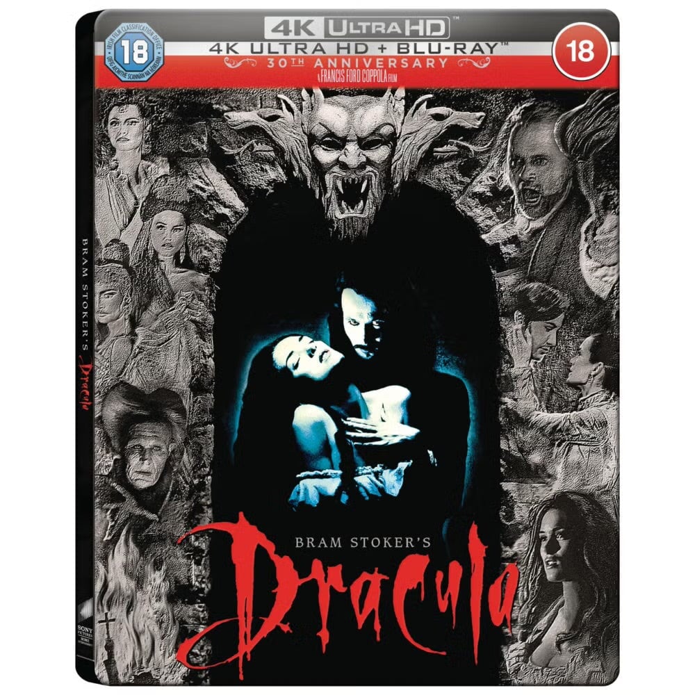 ドラキュラ　Doracula - Bram Stoker Дракула (1992) (4K UHD + Blu-ray) Steelbook [30th Anniversary