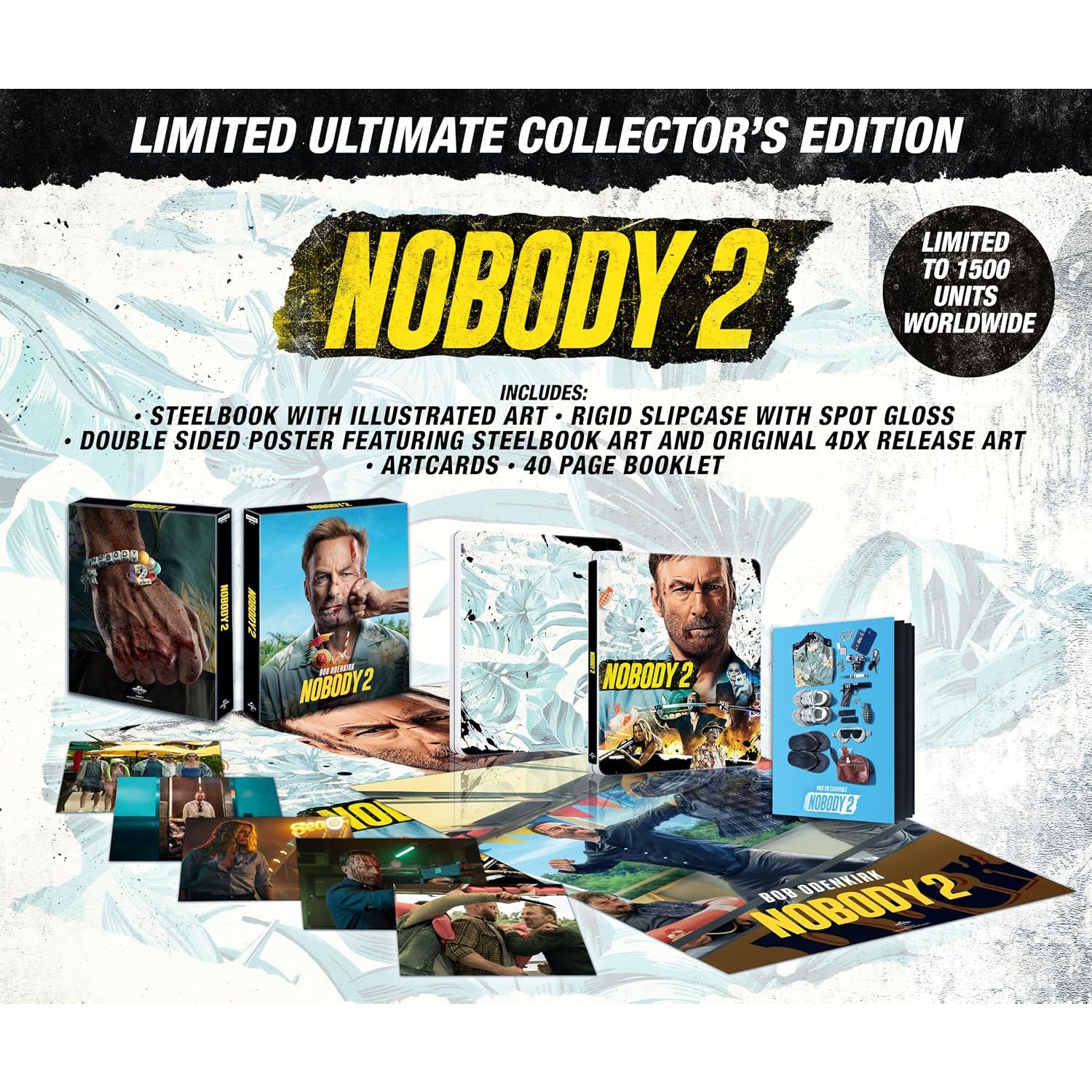Nobody 2 (2025) (4K UHD + Blu-ray) Steelbook Ultimate Collector's Edition
