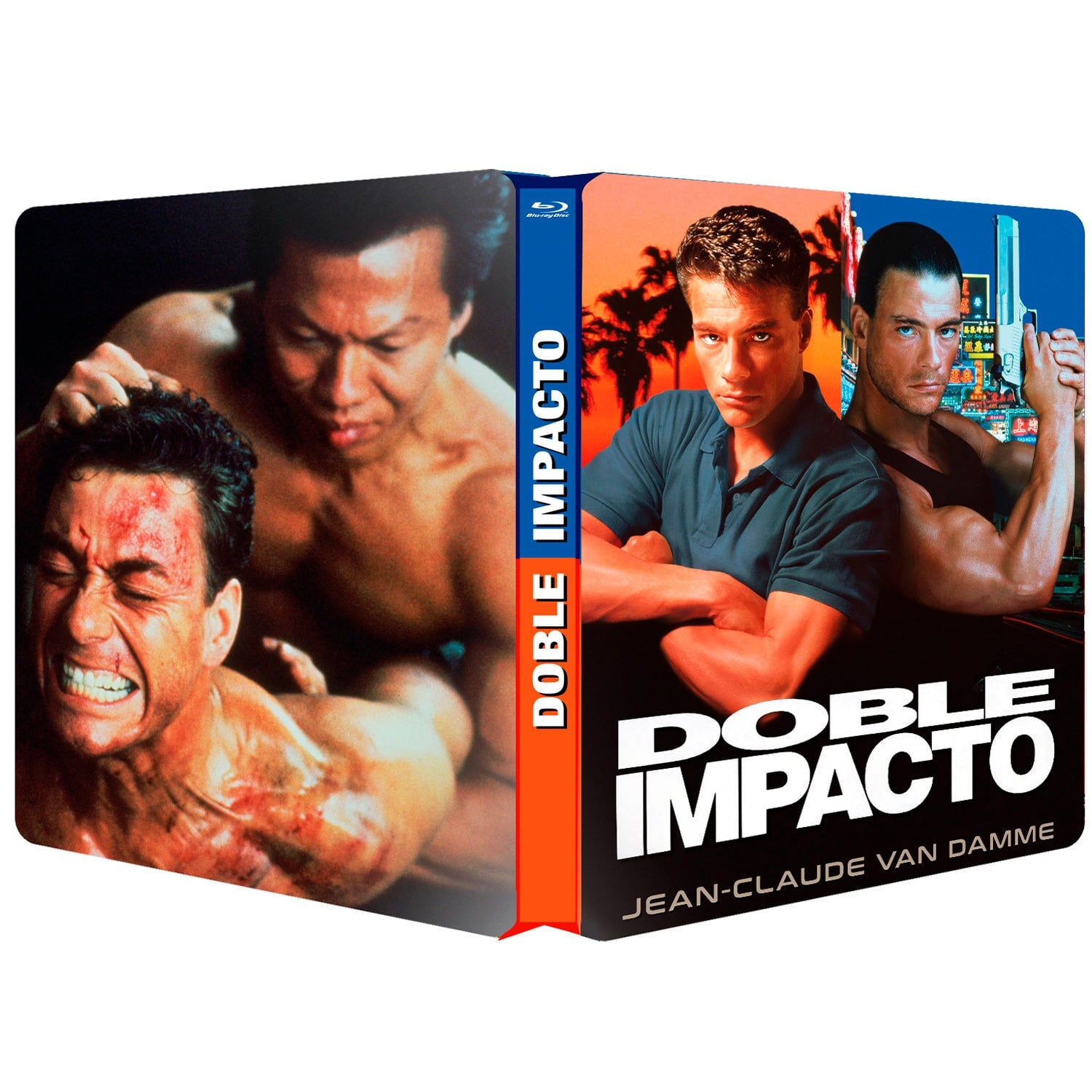 Двойной удар (1991) (англ. язык) (Blu-ray + 8 Cards) Metal Box