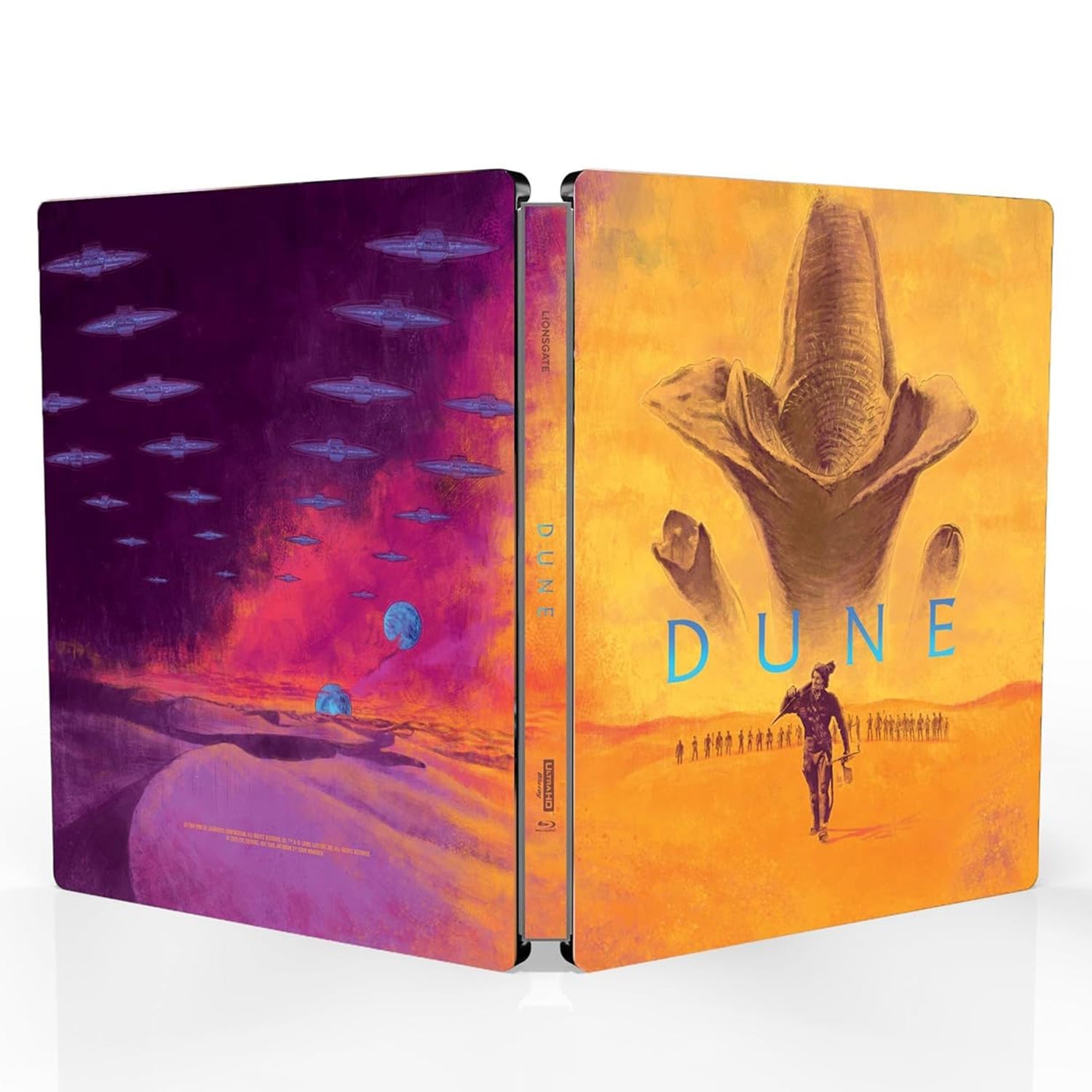 Дюна (1984) (англ. язык) (4K UHD + 2 Blu-ray) Steelbook