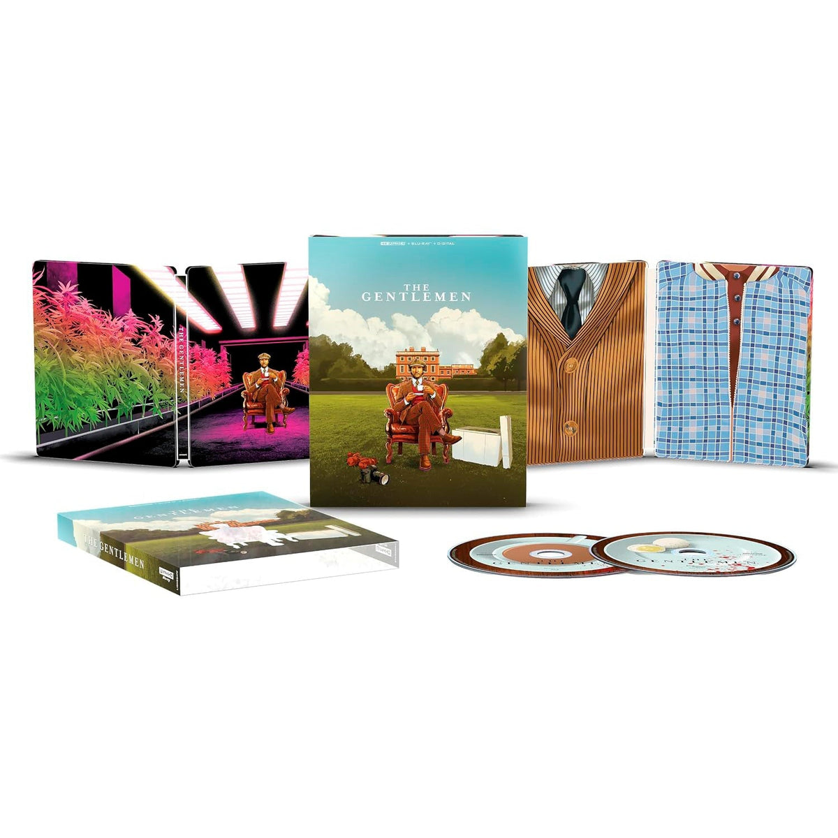 Джентльмены (2019) (англ. язык) (4K UHD + Blu-ray) Steelbook