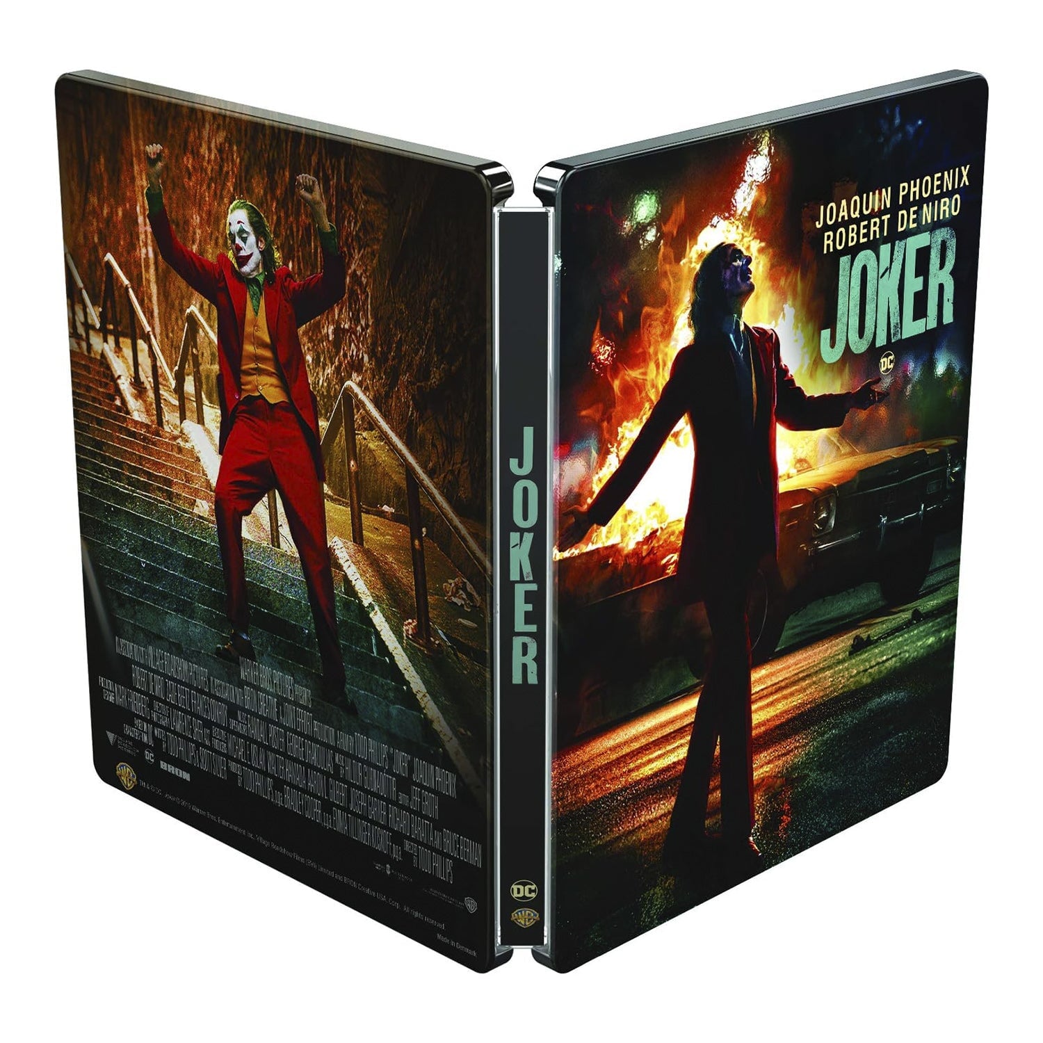 Джокер (2019) (4K UHD + Blu-ray) Steelbook