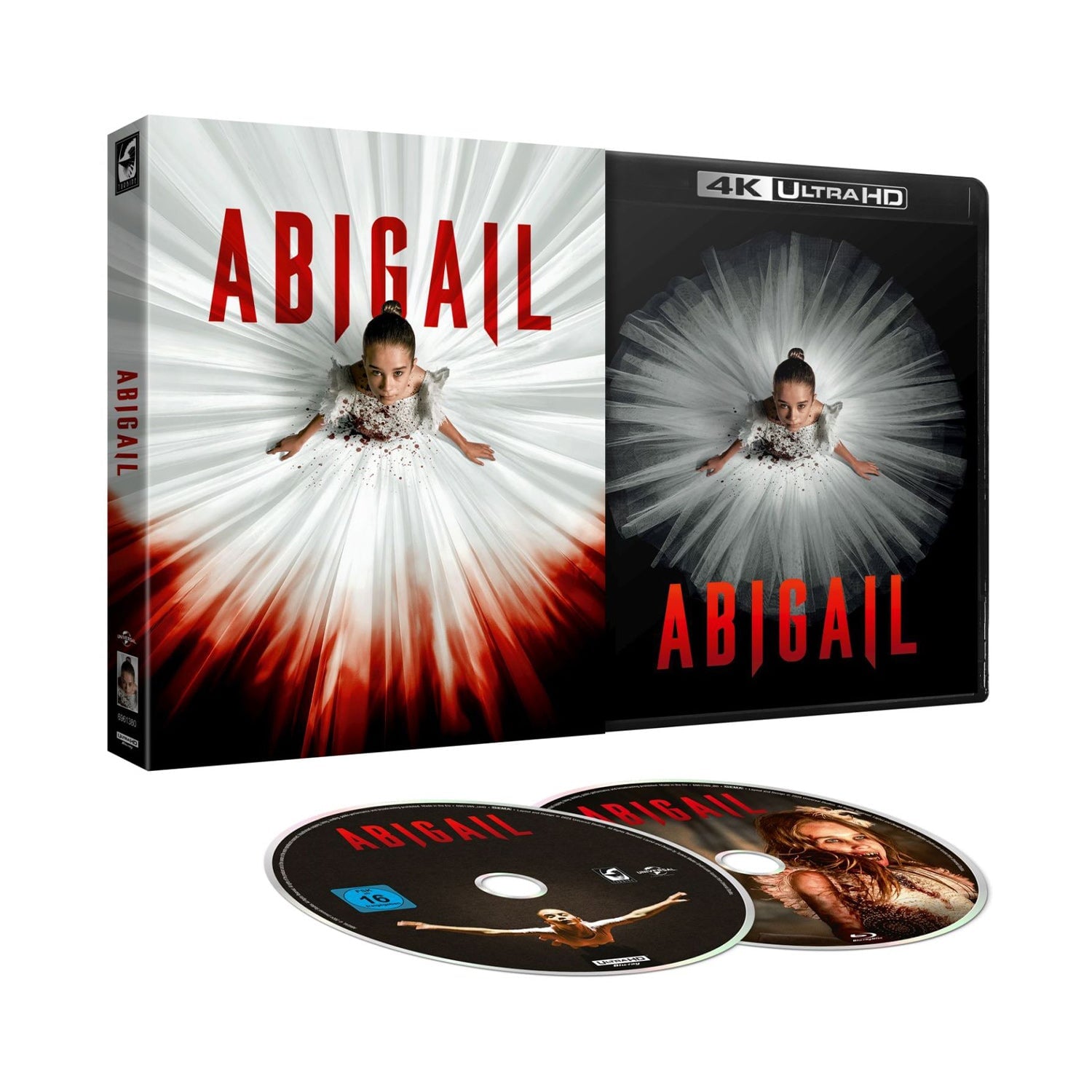 Эбигейл (2024) (англ. язык) (4K UHD + Blu-ray) Special Edition with Full Slip