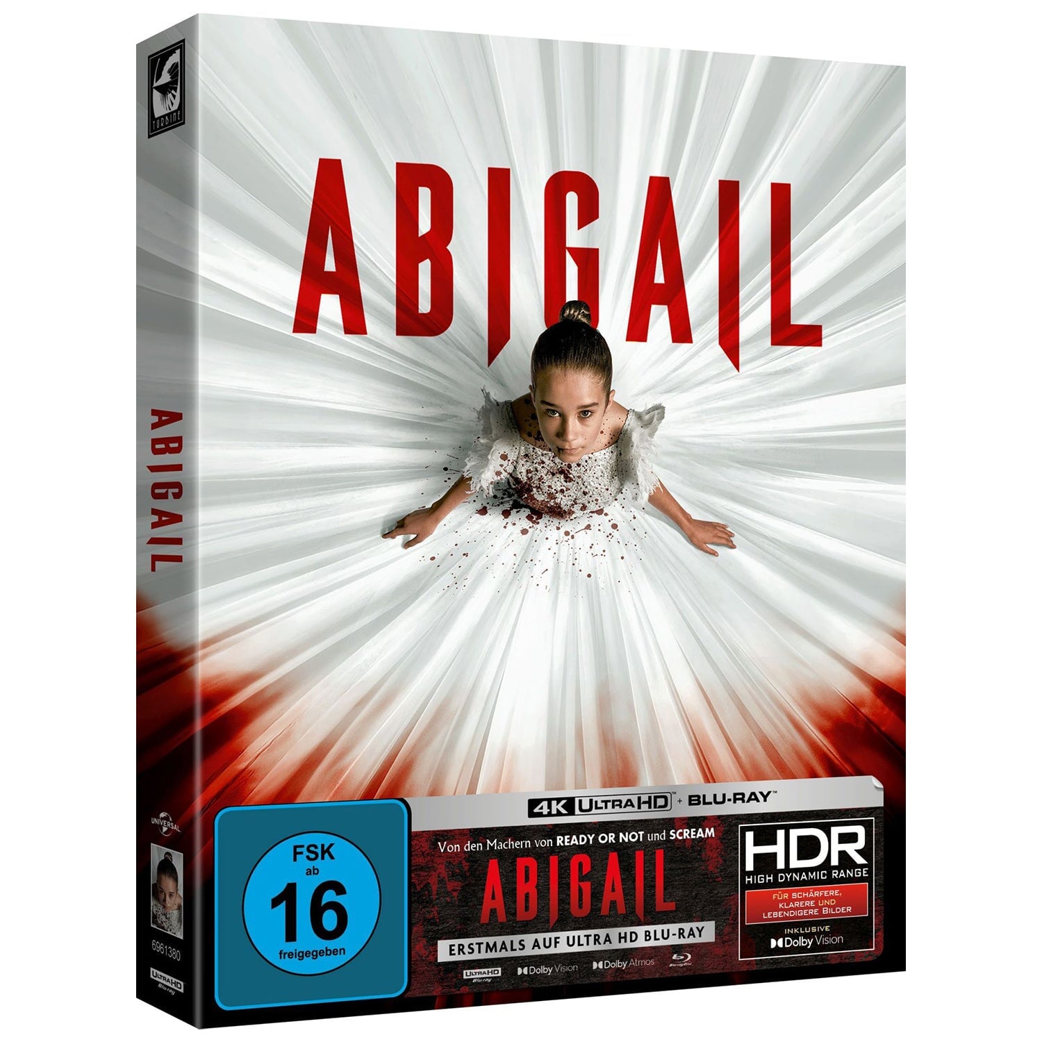 Эбигейл (2024) (англ. язык) (4K UHD + Blu-ray) Special Edition with Full Slip