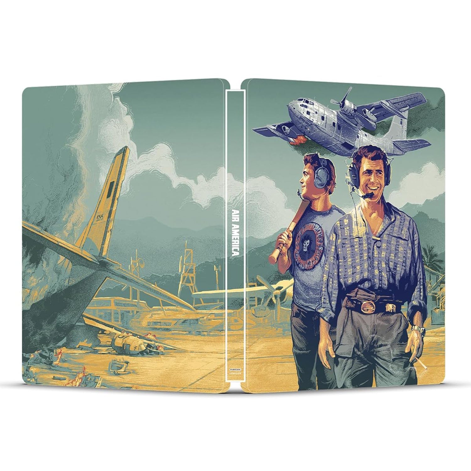 Эйр Америка (1990) (англ. язык) (4K UHD + Blu-ray) Steelbook