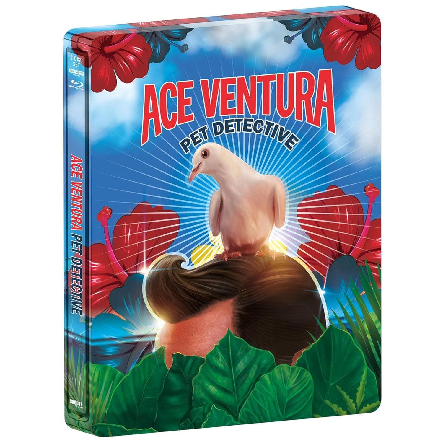 Эйс Вентура: Розыск домашних животных (1994) (англ. язык) (4K UHD + Blu-ray) Steelbook
