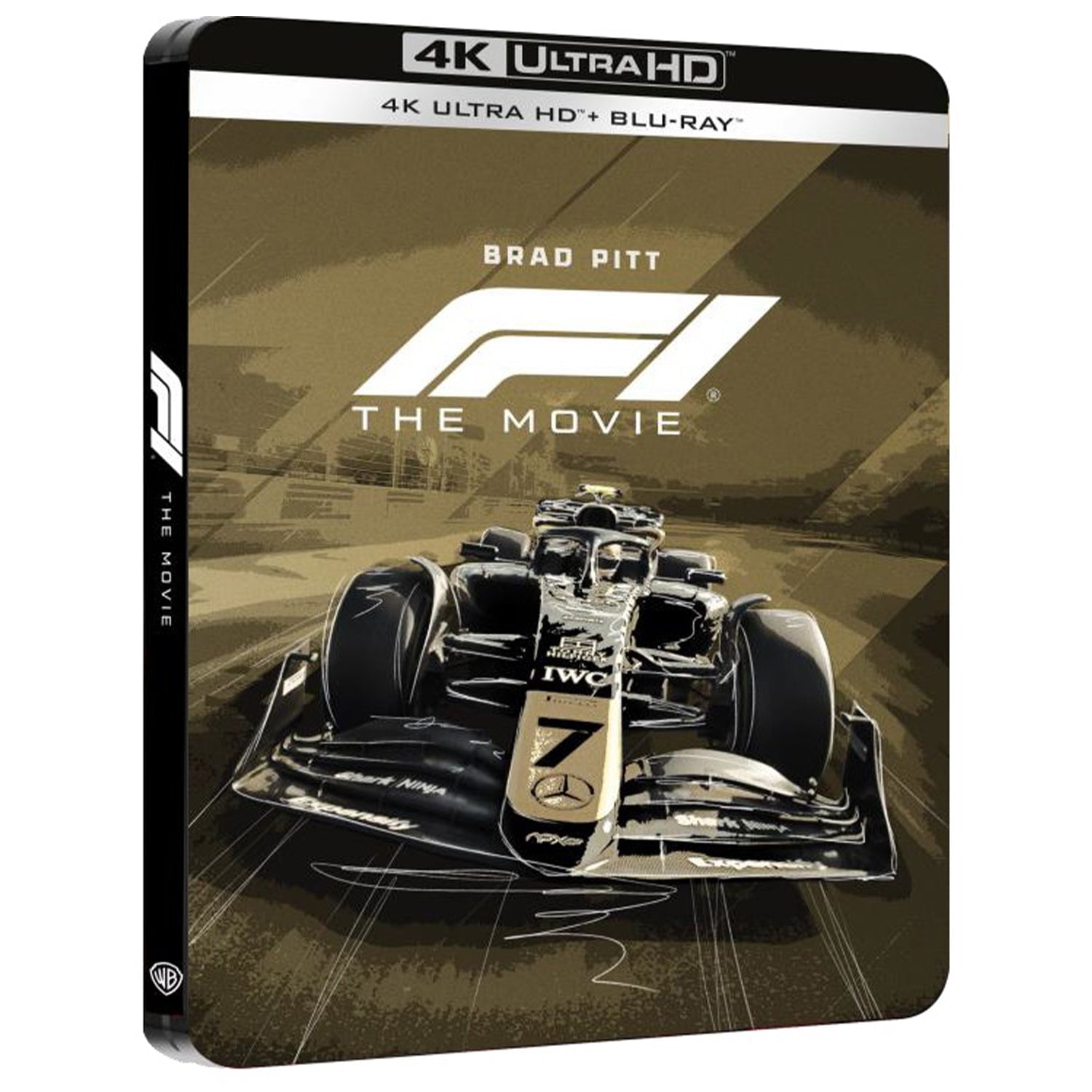 F1 (2025) (англ. язык) (4K UHD + Blu-ray) Steelbook 1 "Vintage"
