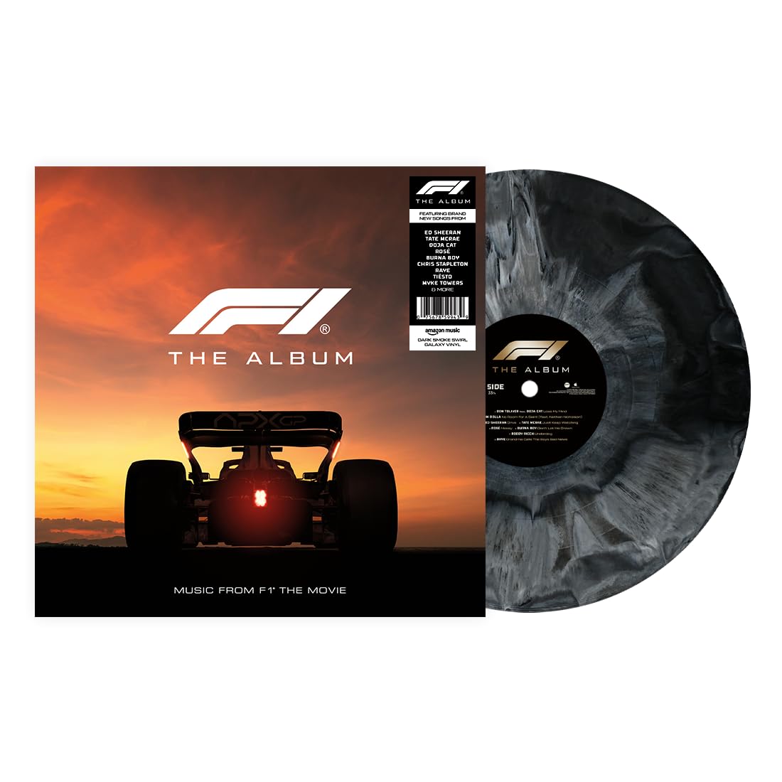 F1: The Album (Music From F1 The Movie) (Exclusive Dark Smoke Swirl Galaxy Vinyl LP)