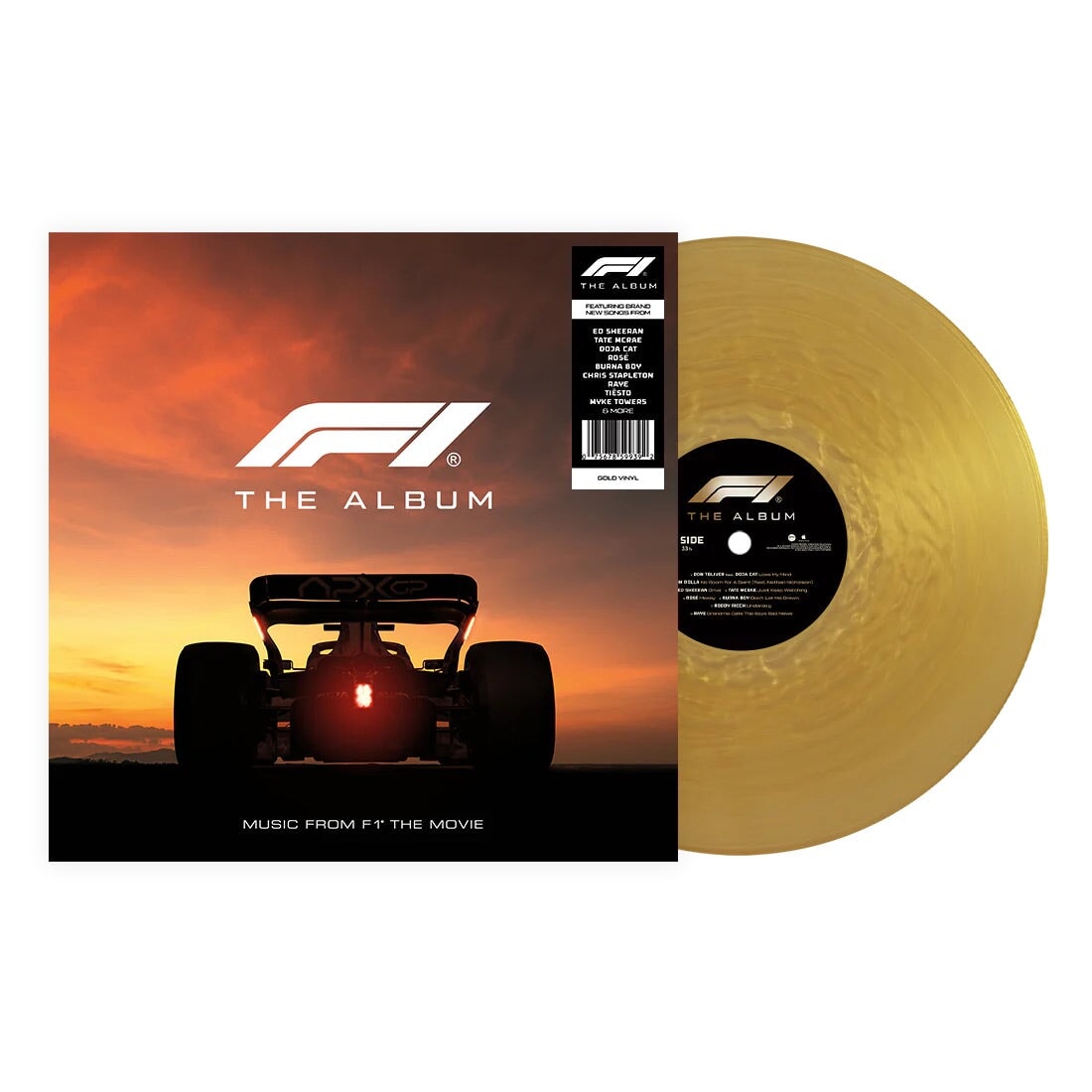 F1: The Album (Music From F1 The Movie) (Gold Vinyl LP)